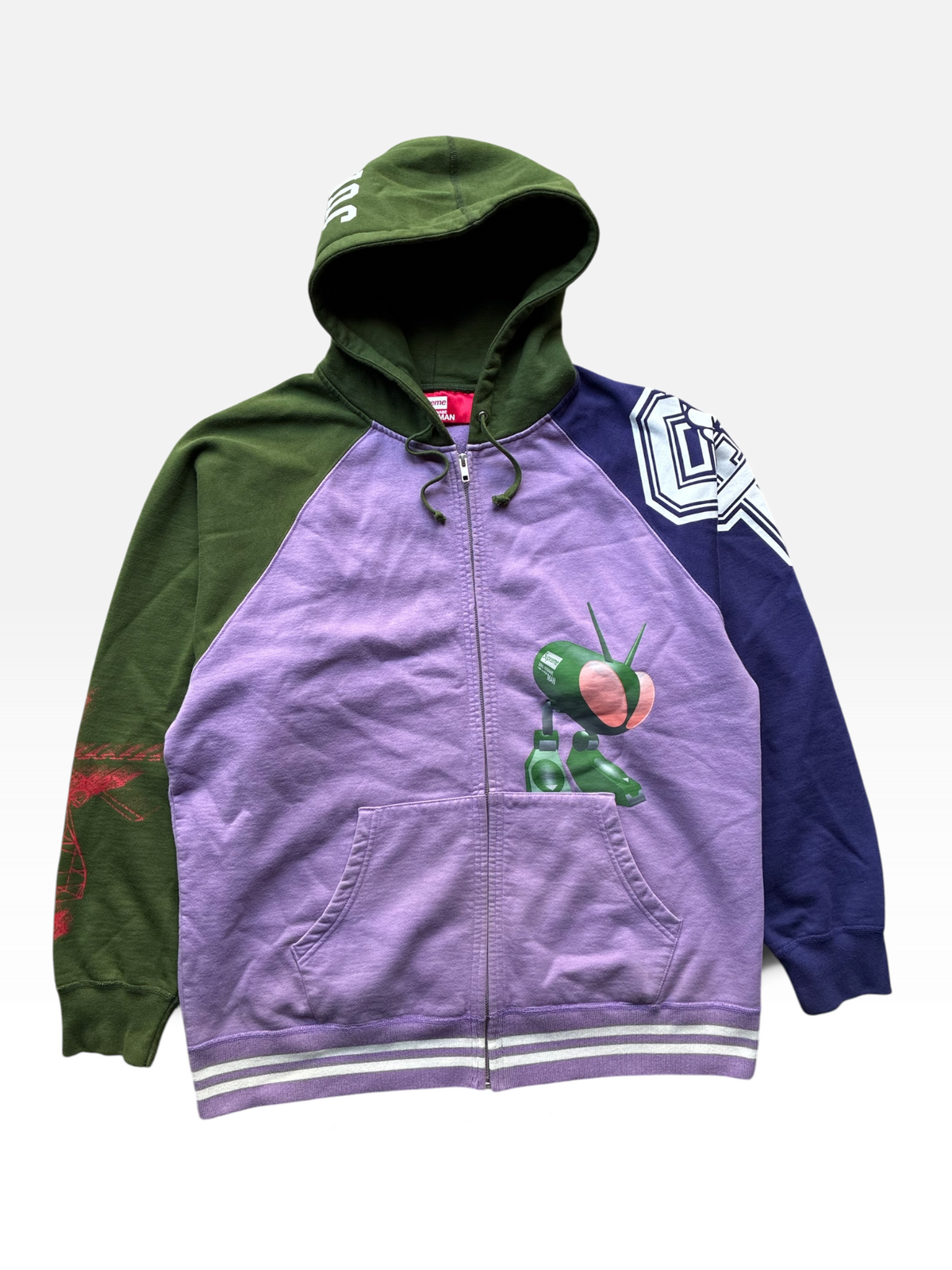 Supreme x junya watanabe zip up hoodie (L)