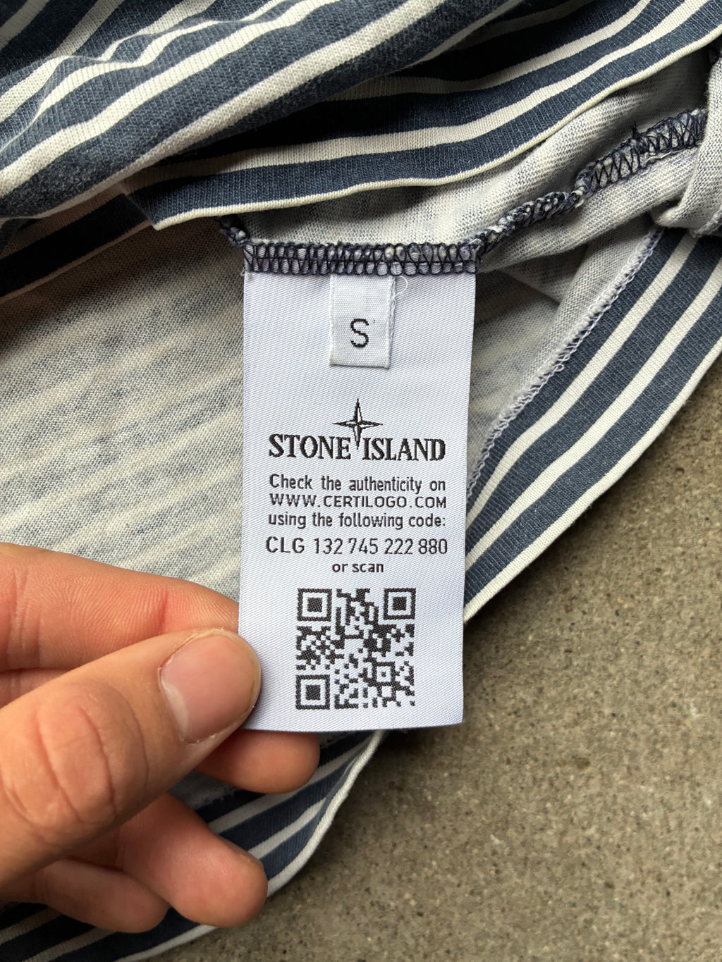 Stone Island “MARINA” Tee (S)