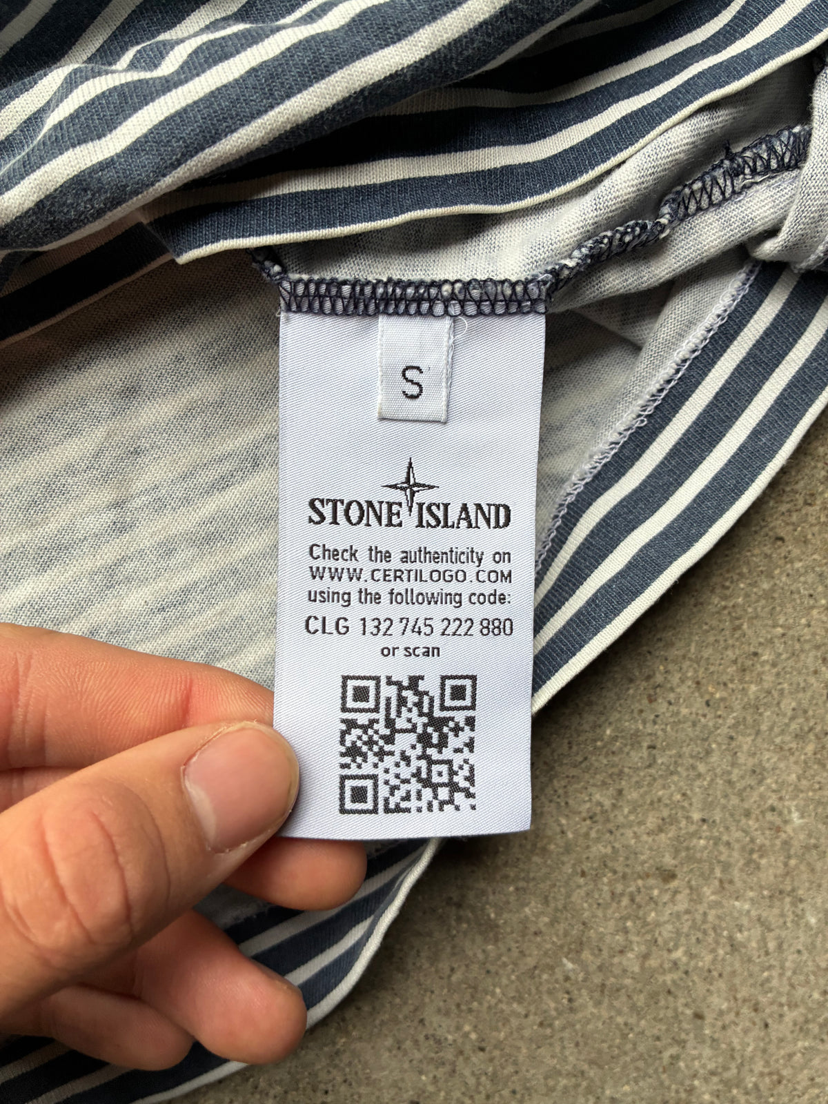 Stone Island “MARINA” Tee (S)