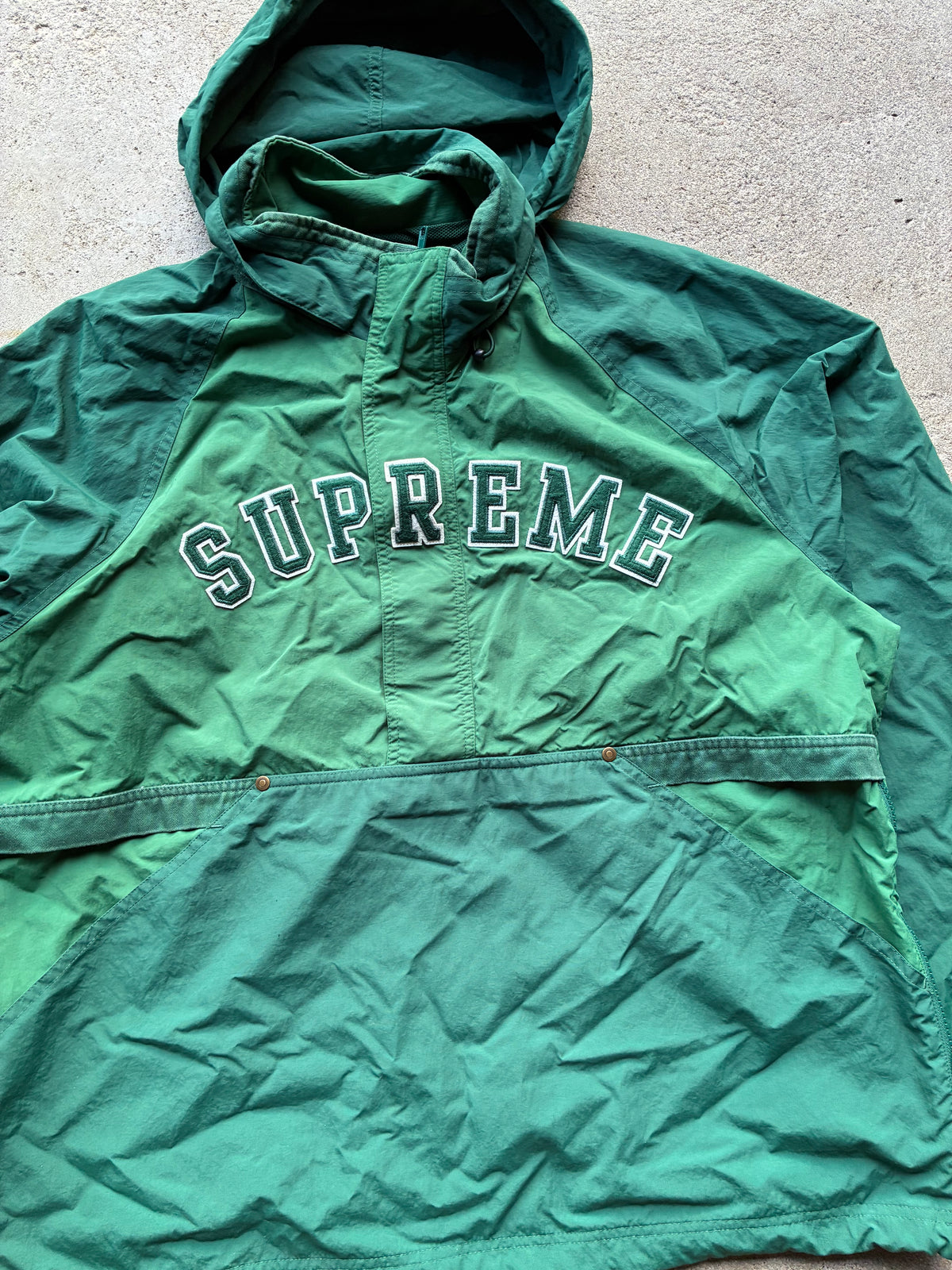 Supreme “HALF ZIP ARC LOGO” Jacket (L)