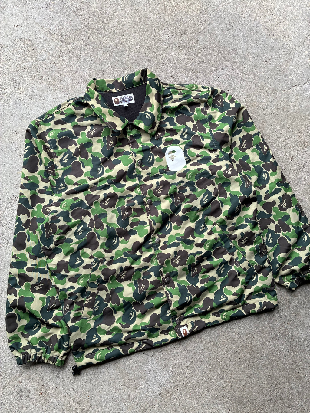Bape “CAMO” Coach jacket (M)