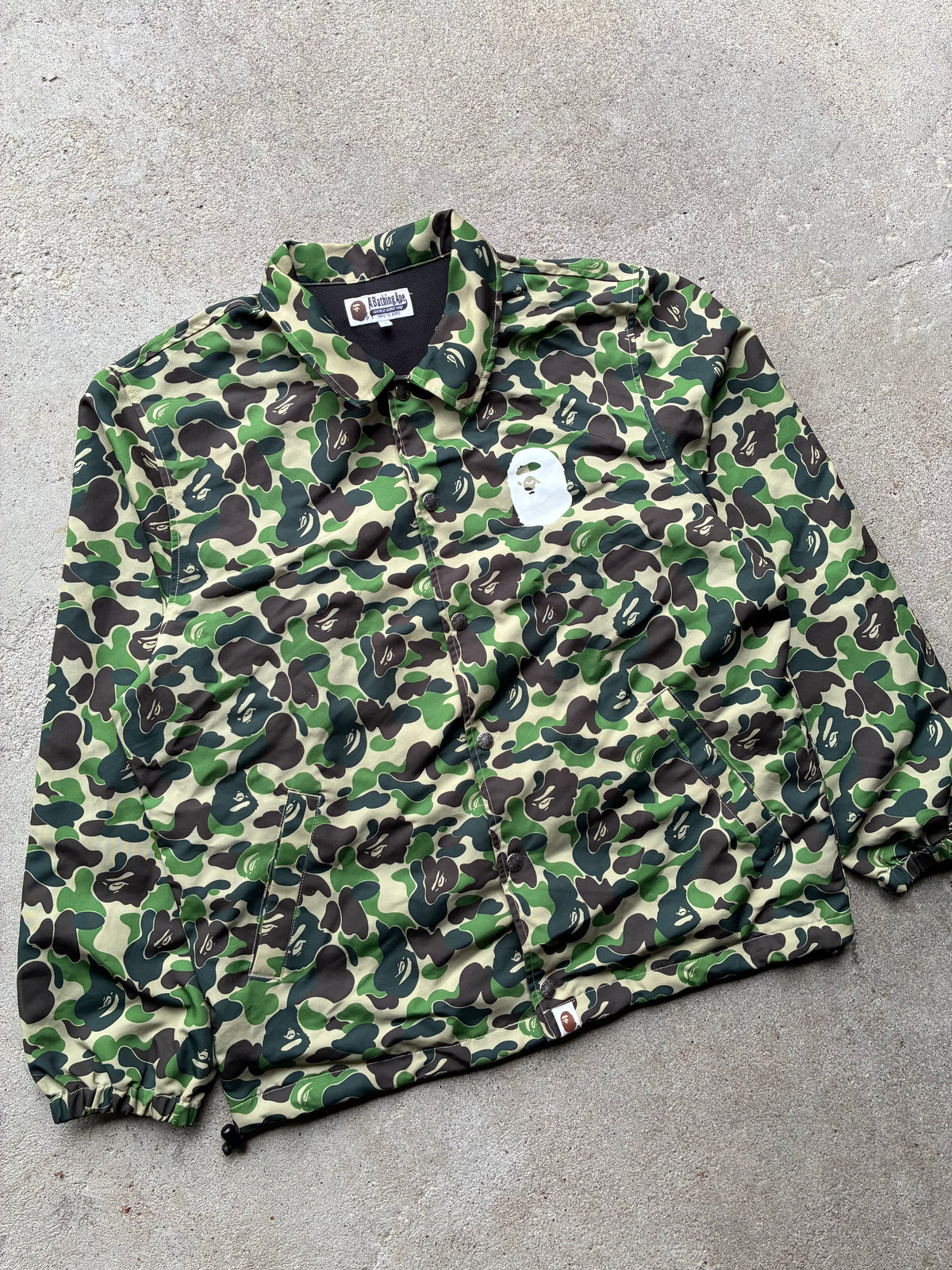 Bape “CAMO” Coach jacket (M)