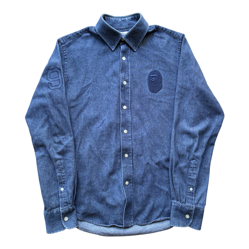 Bape “VINTAGE LOGO” Skjorte (M)