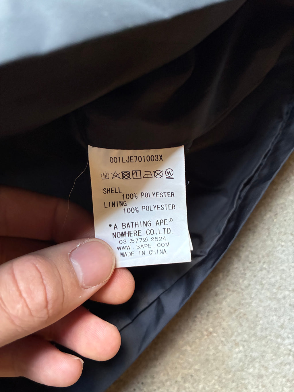 Bape coach jacket (L)