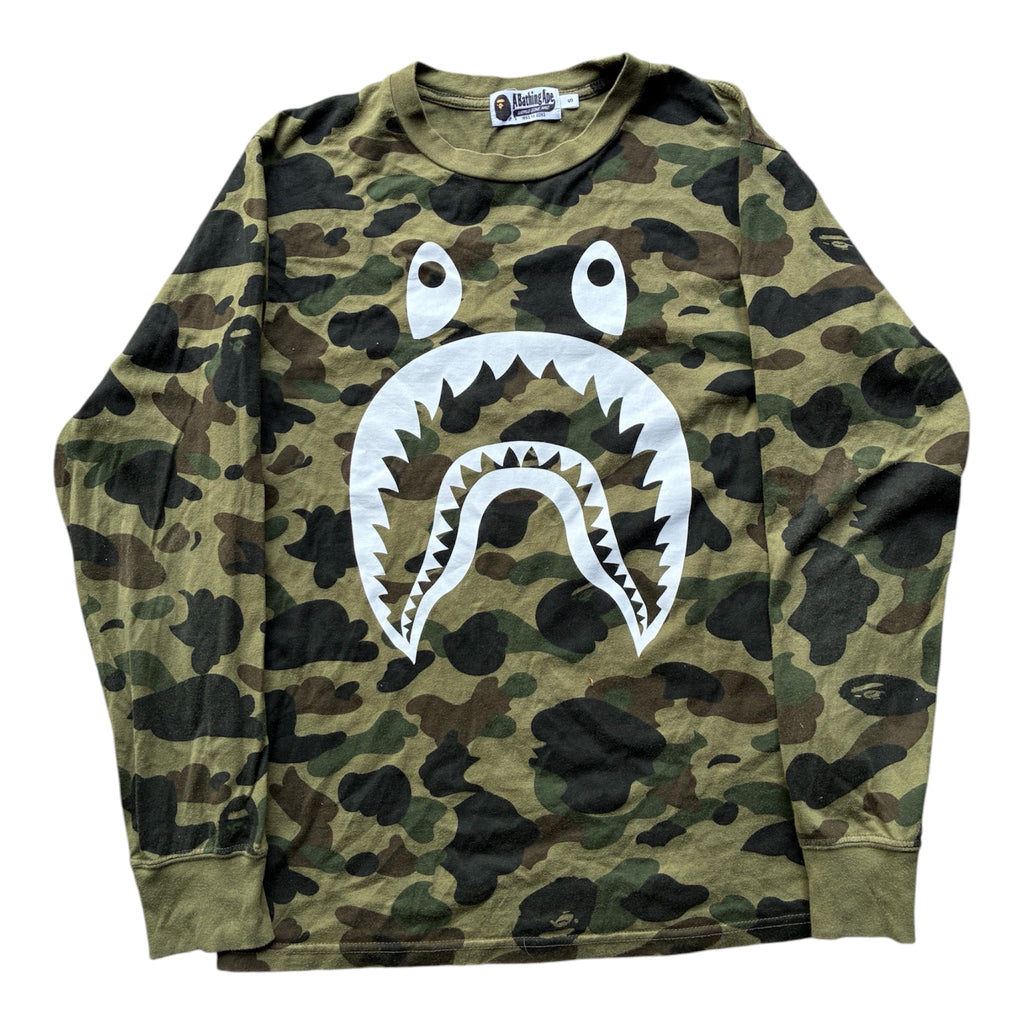 Vintage camo Bape Long Sleeve (S)