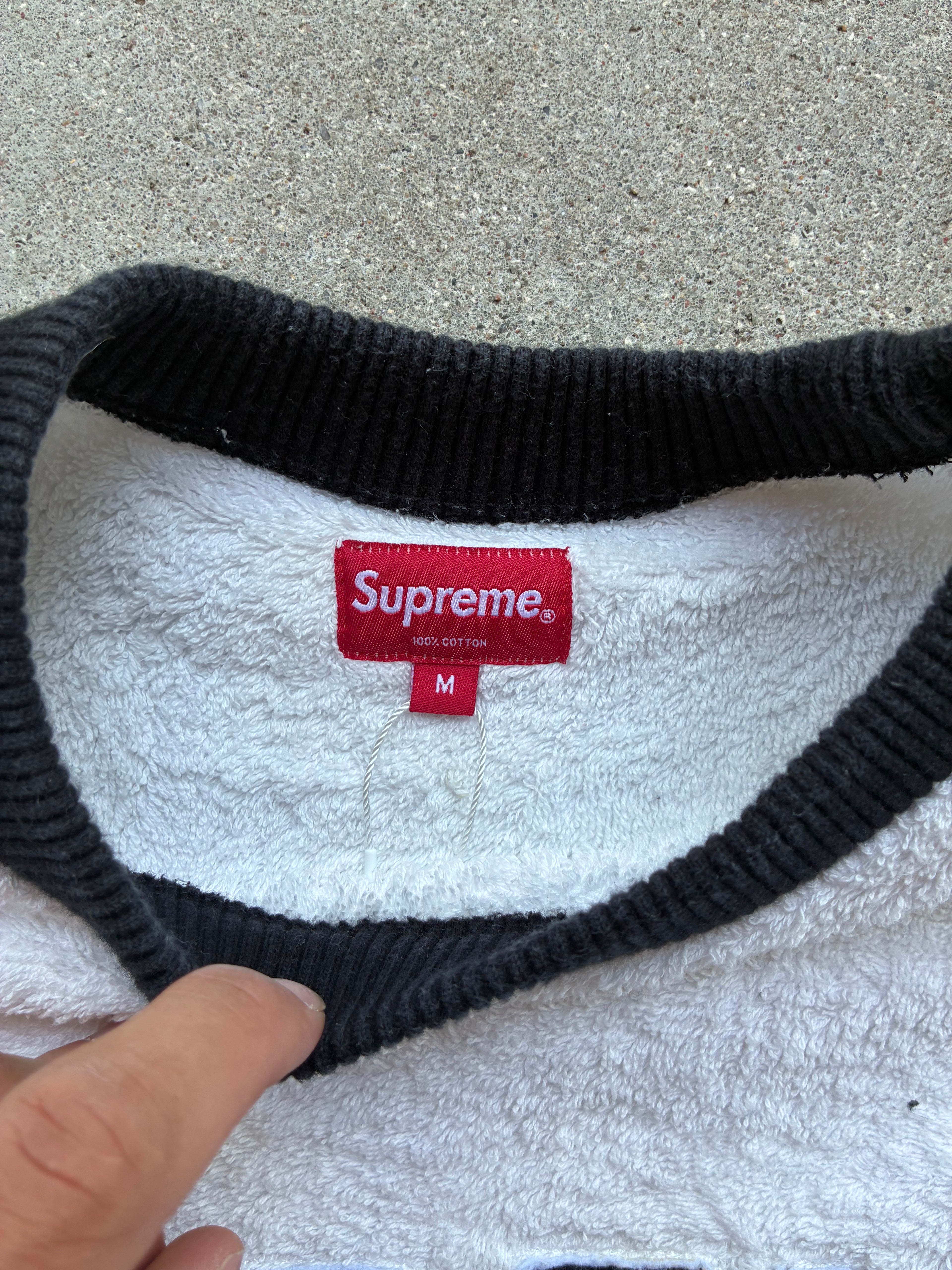 Supreme “TERRY” Crewneck (M)