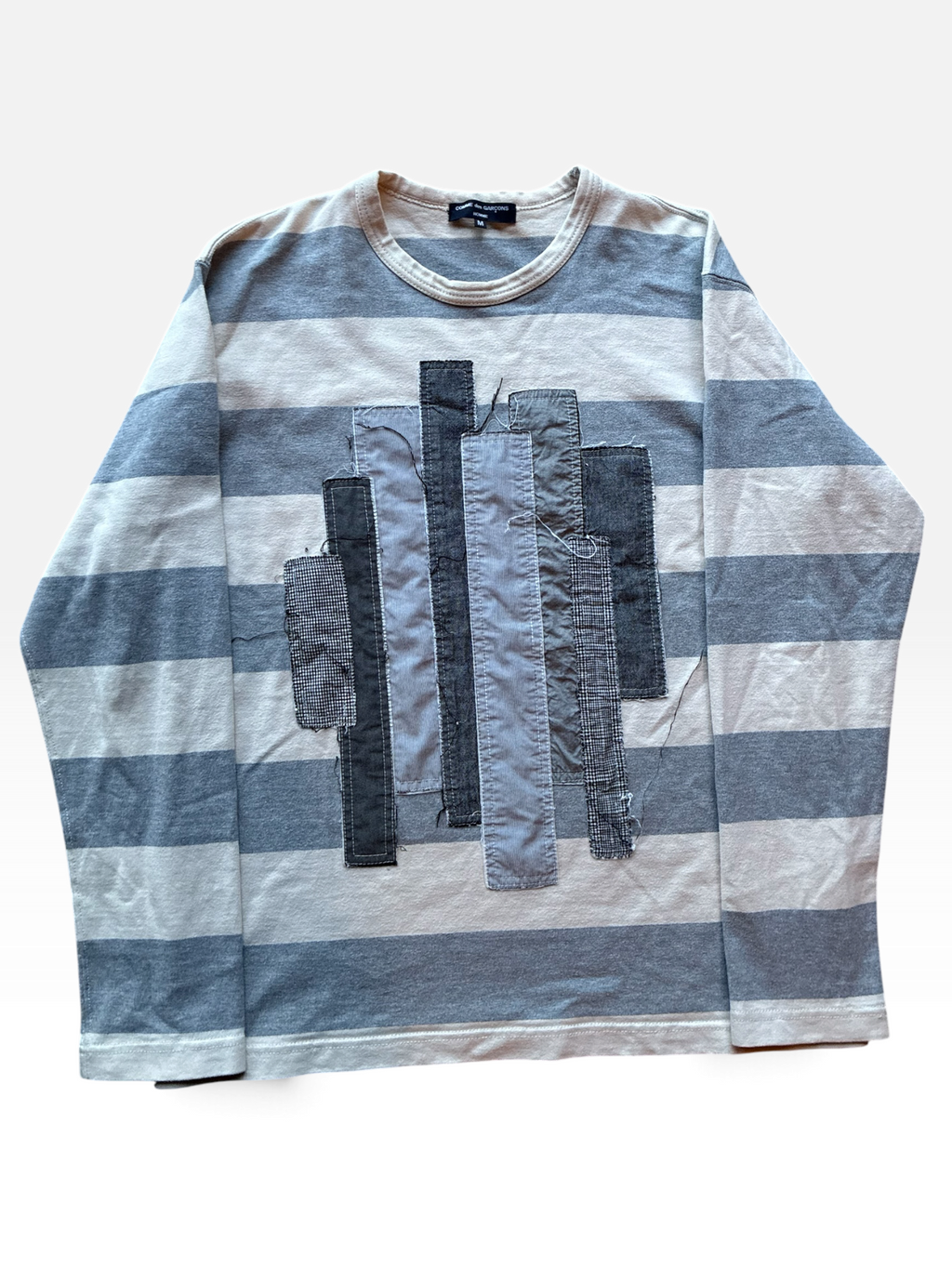 Stripped Comme des garçons Homme “RIPPED” Long Sleeve (M)