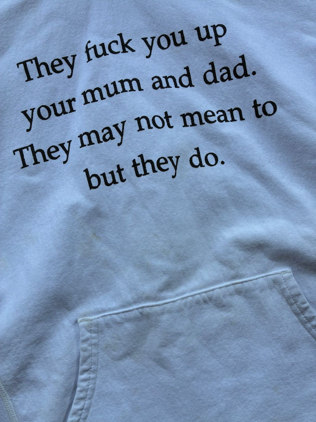 Supreme “THEY F*CK YOU UP” Hoodie (L)