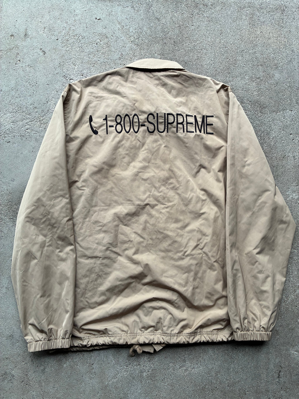Supreme “1-8”0-SUPREME” Coaches jacket (L)
