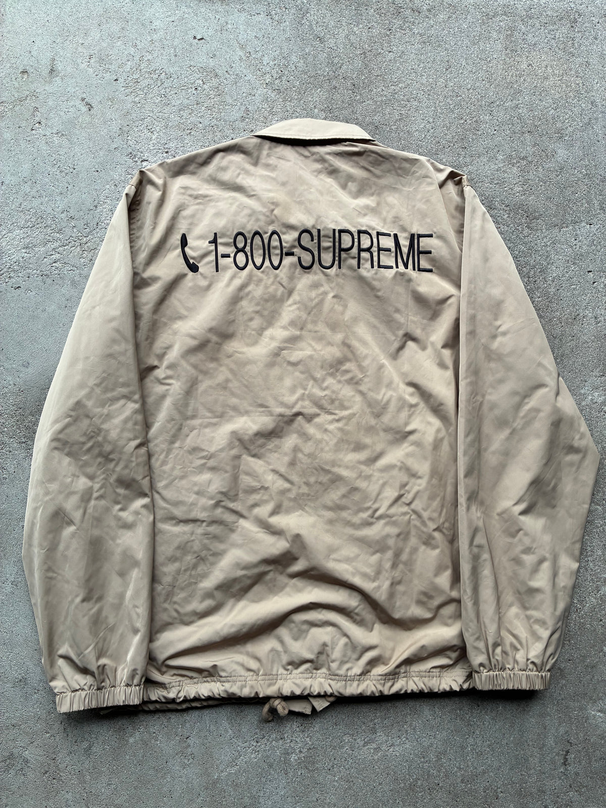 Supreme “1-8”0-SUPREME” Coaches jacket (L)