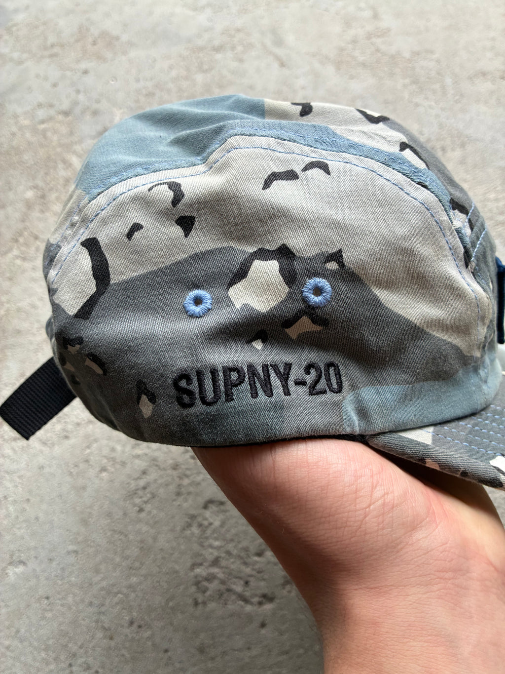 Camo supreme (SUPNY-20) camp cap (Adjustable)