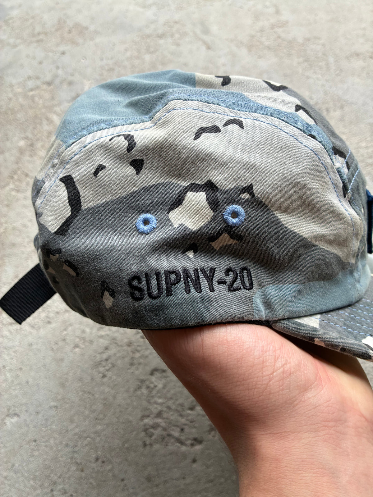 Camo supreme (SUPNY-20) camp cap (Adjustable)