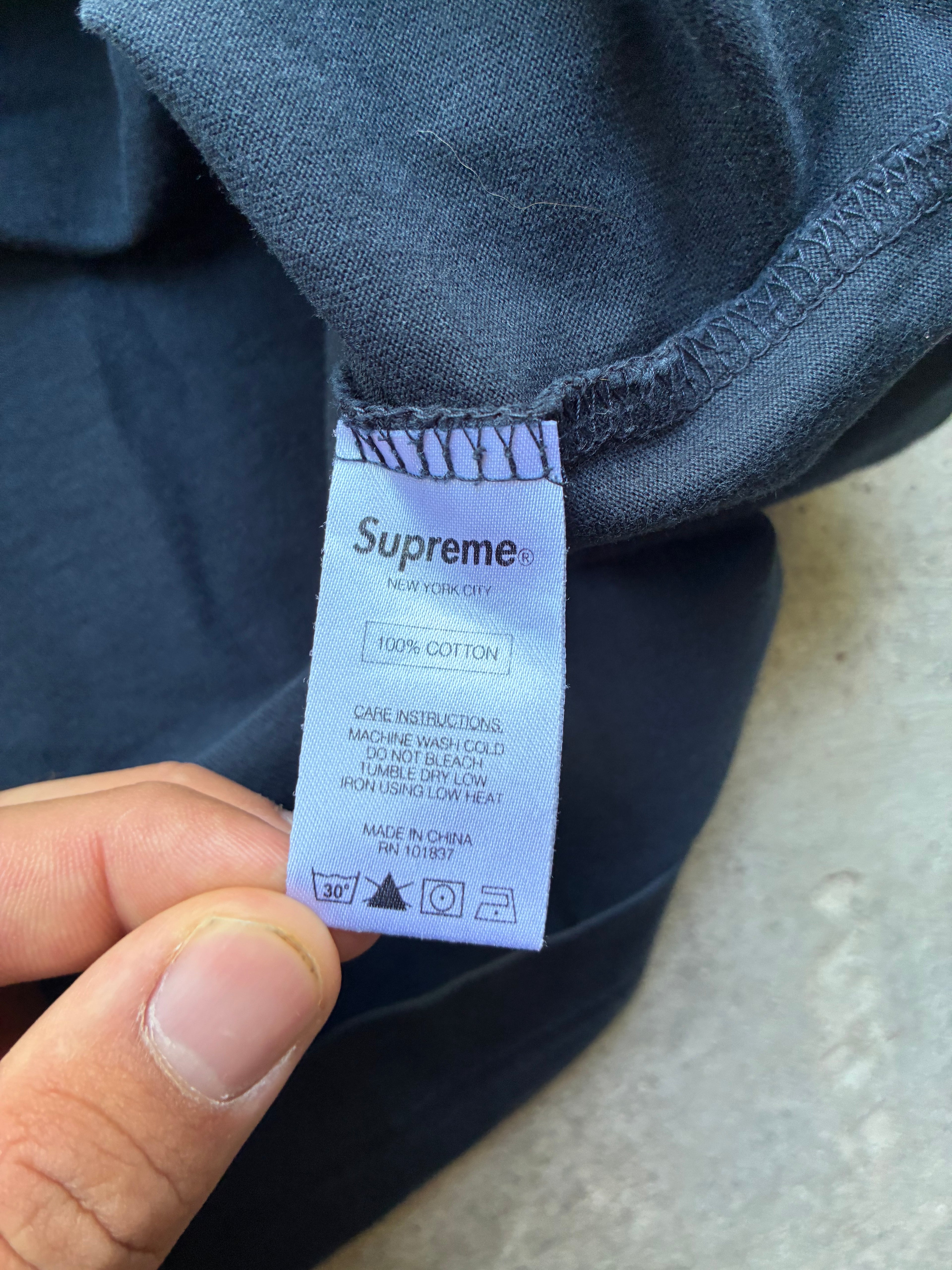 Supreme “LOGO” Long Sleeve (M)