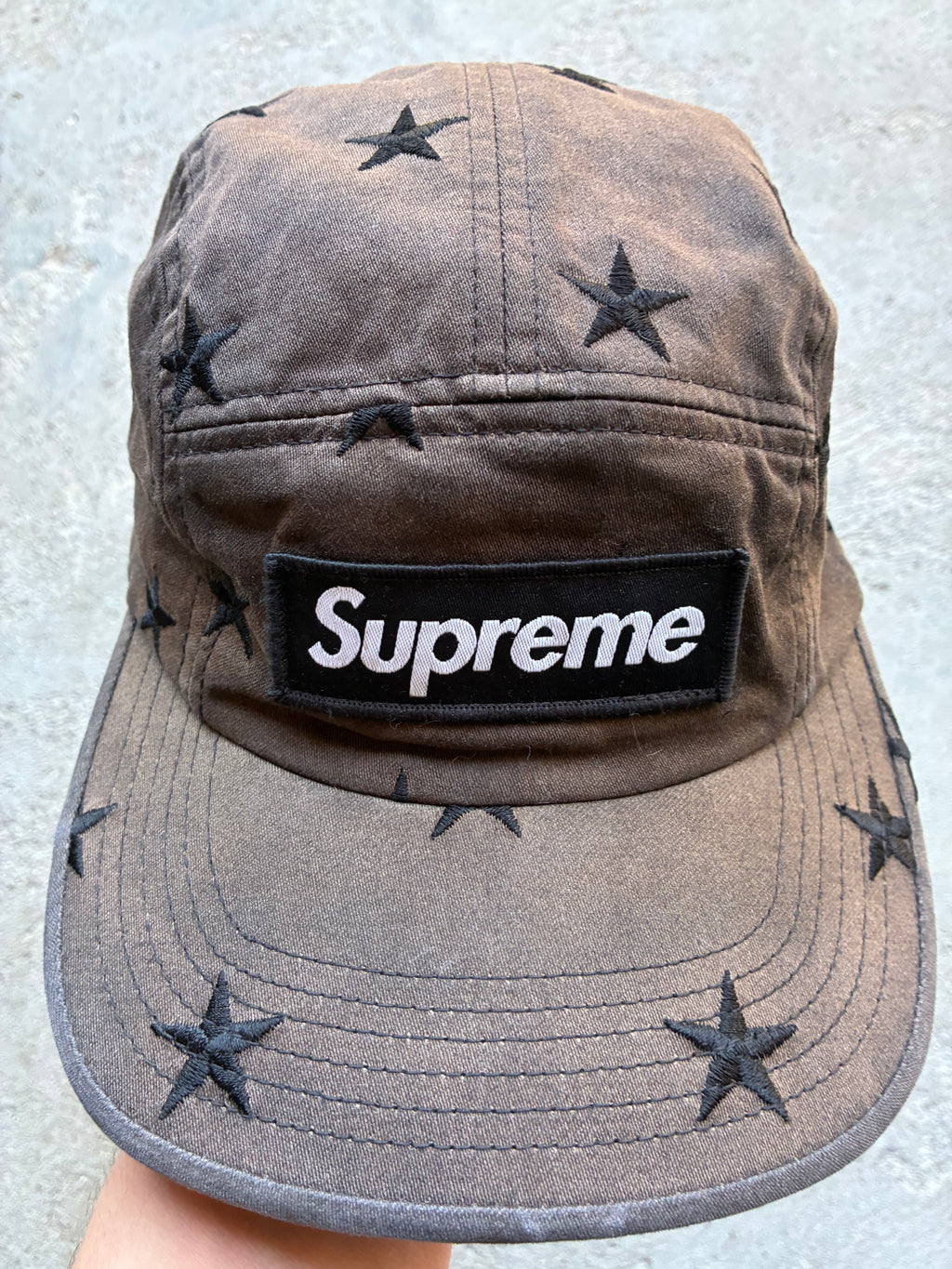 Supreme “STARS” Camp Cap (Adjustable)