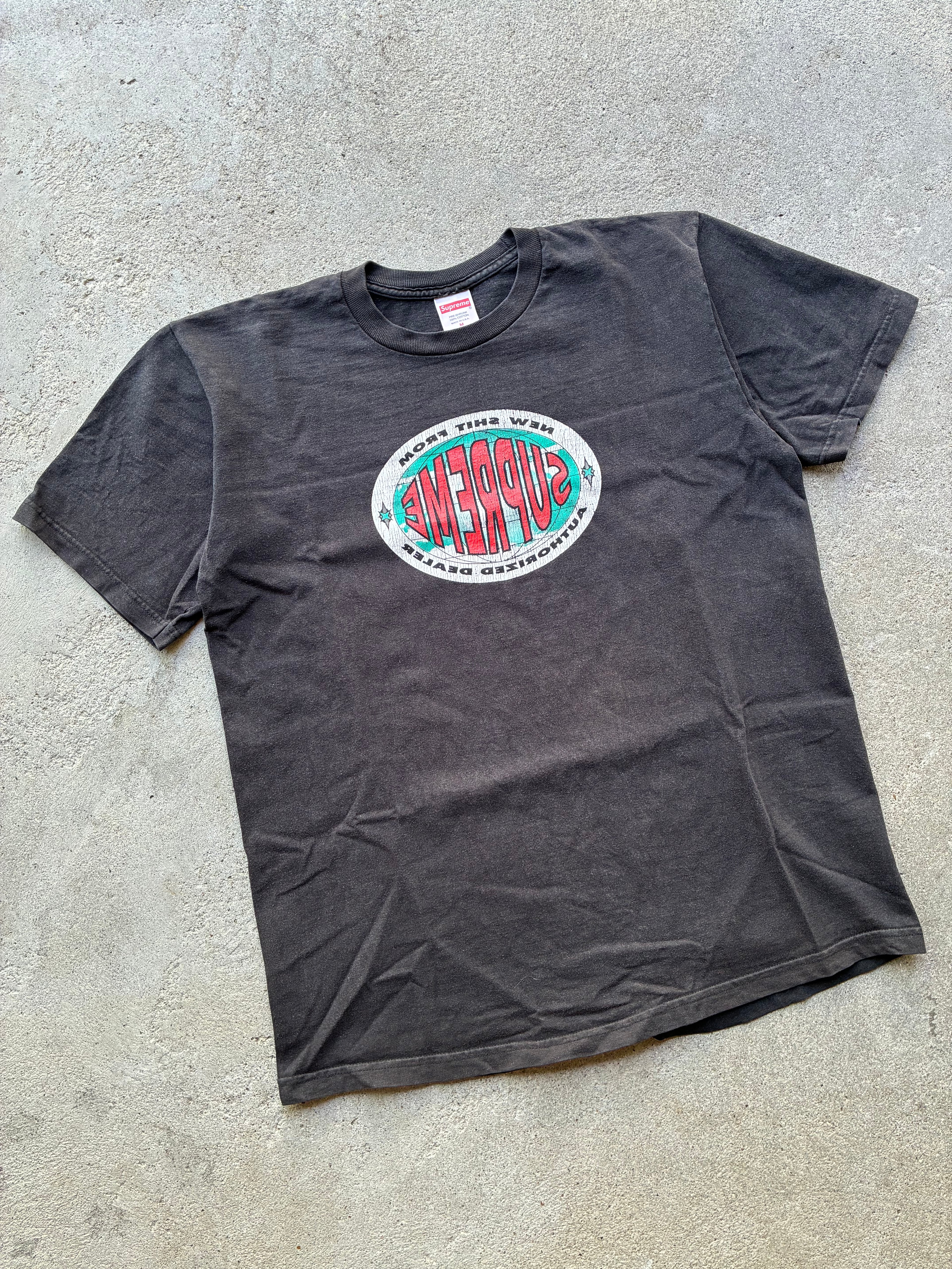 Supreme "NEW SH*T FROM AUTHORiZED DEALER” Tee (M)