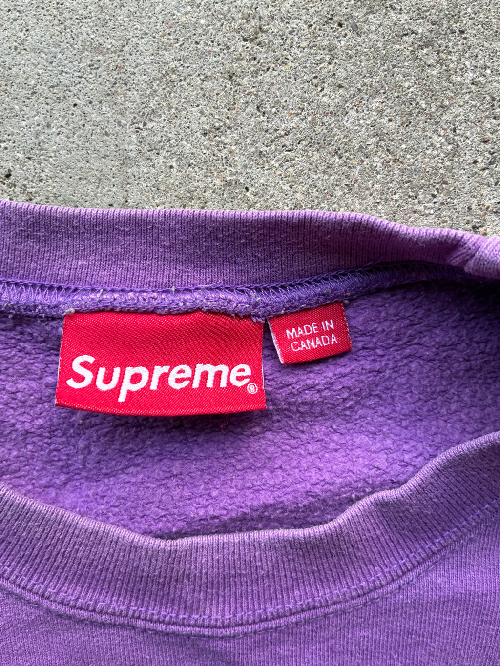 Supreme “CUTOUT LOGO” Box logo Crewneck (M)