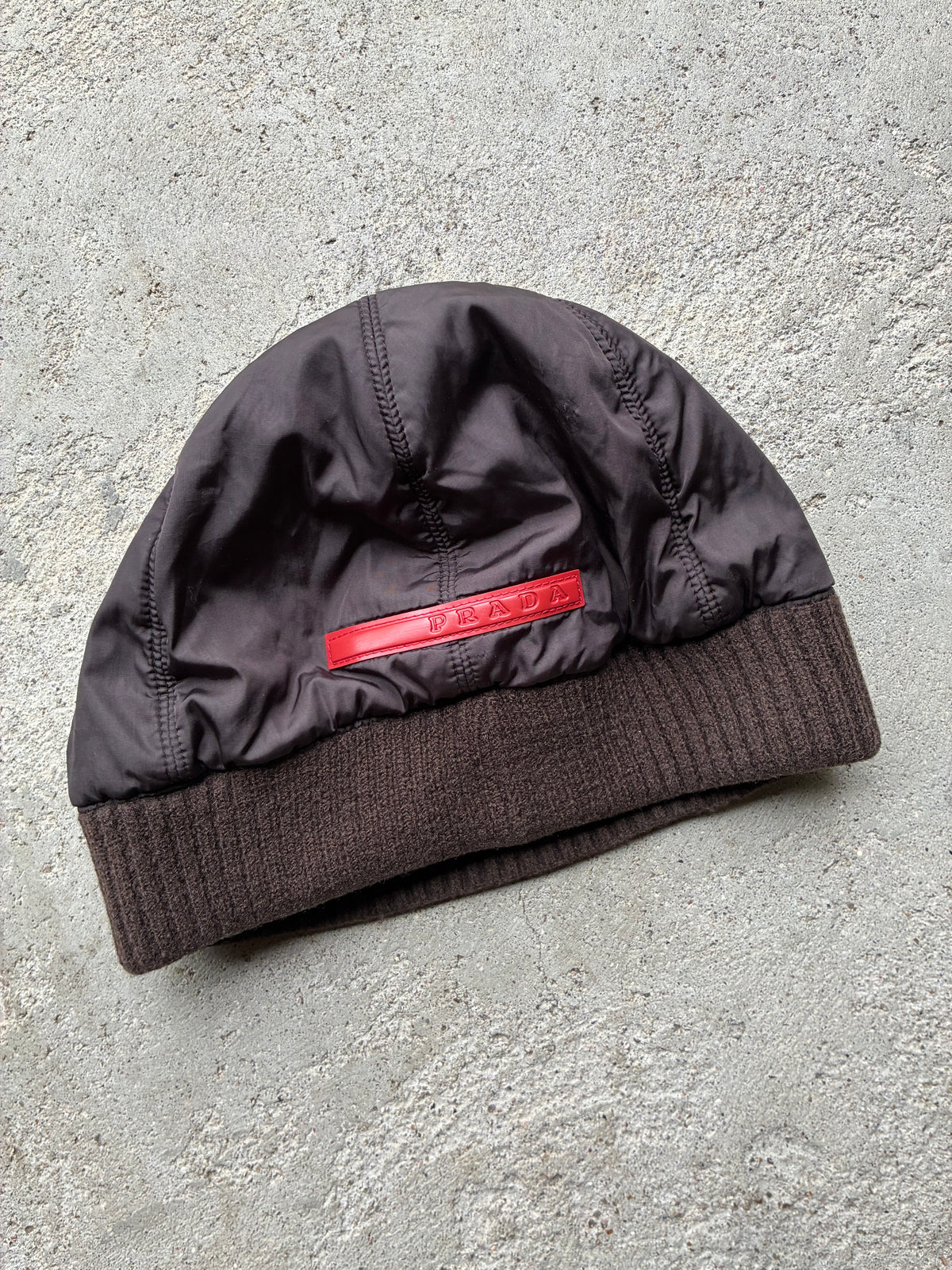 Vintage Prada beanie (L)