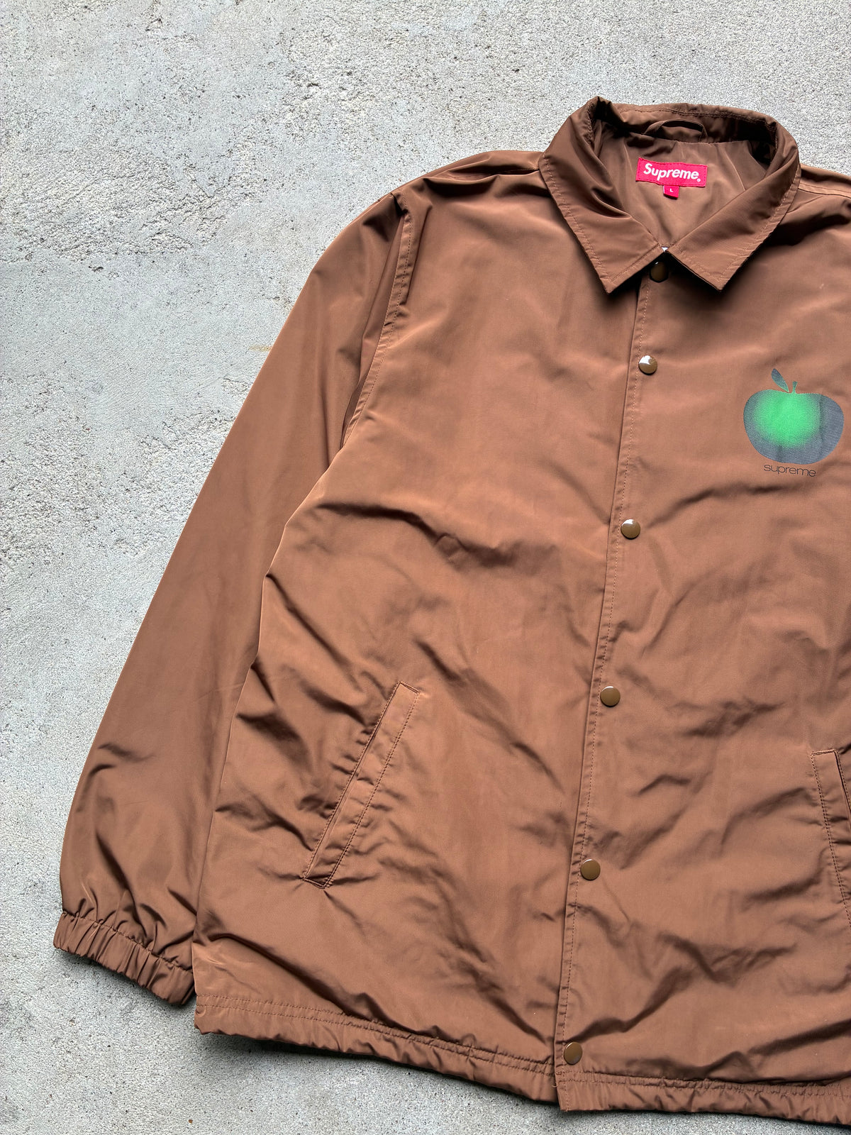 Supreme “APPLE LOGO” Coach Jacket (L)