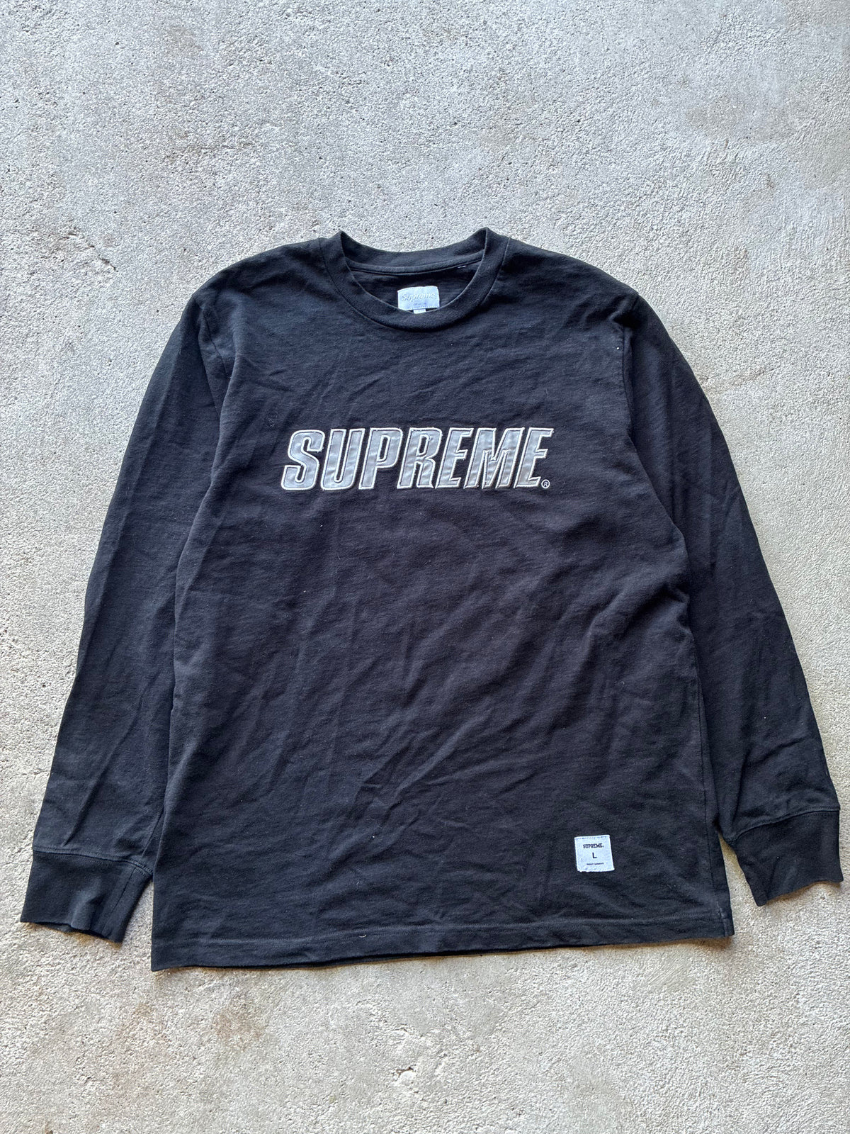 Supreme “REFLECTIVE” Long sleeve (L)
