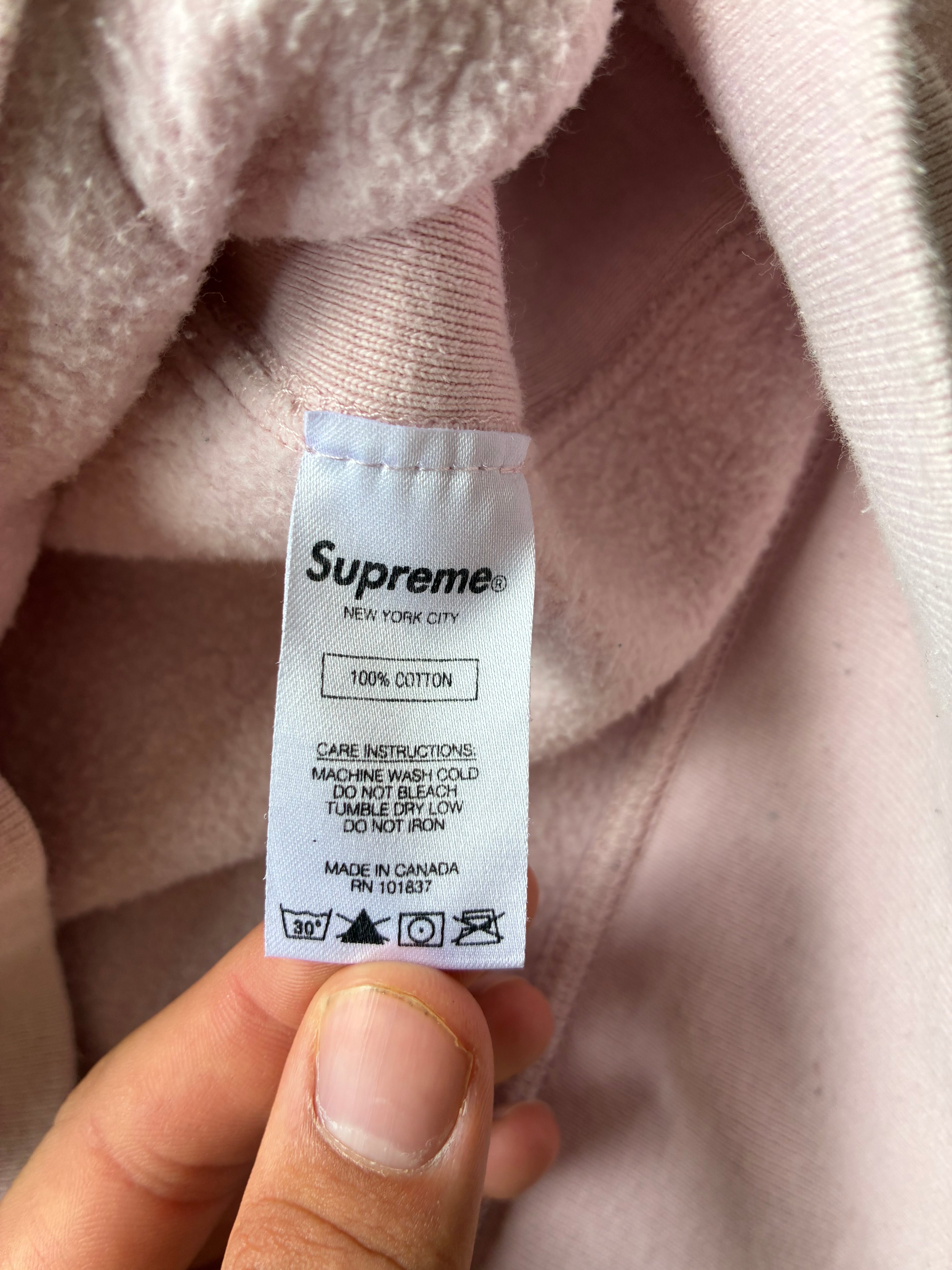 Supreme “S LOGO” Hoodie (L)