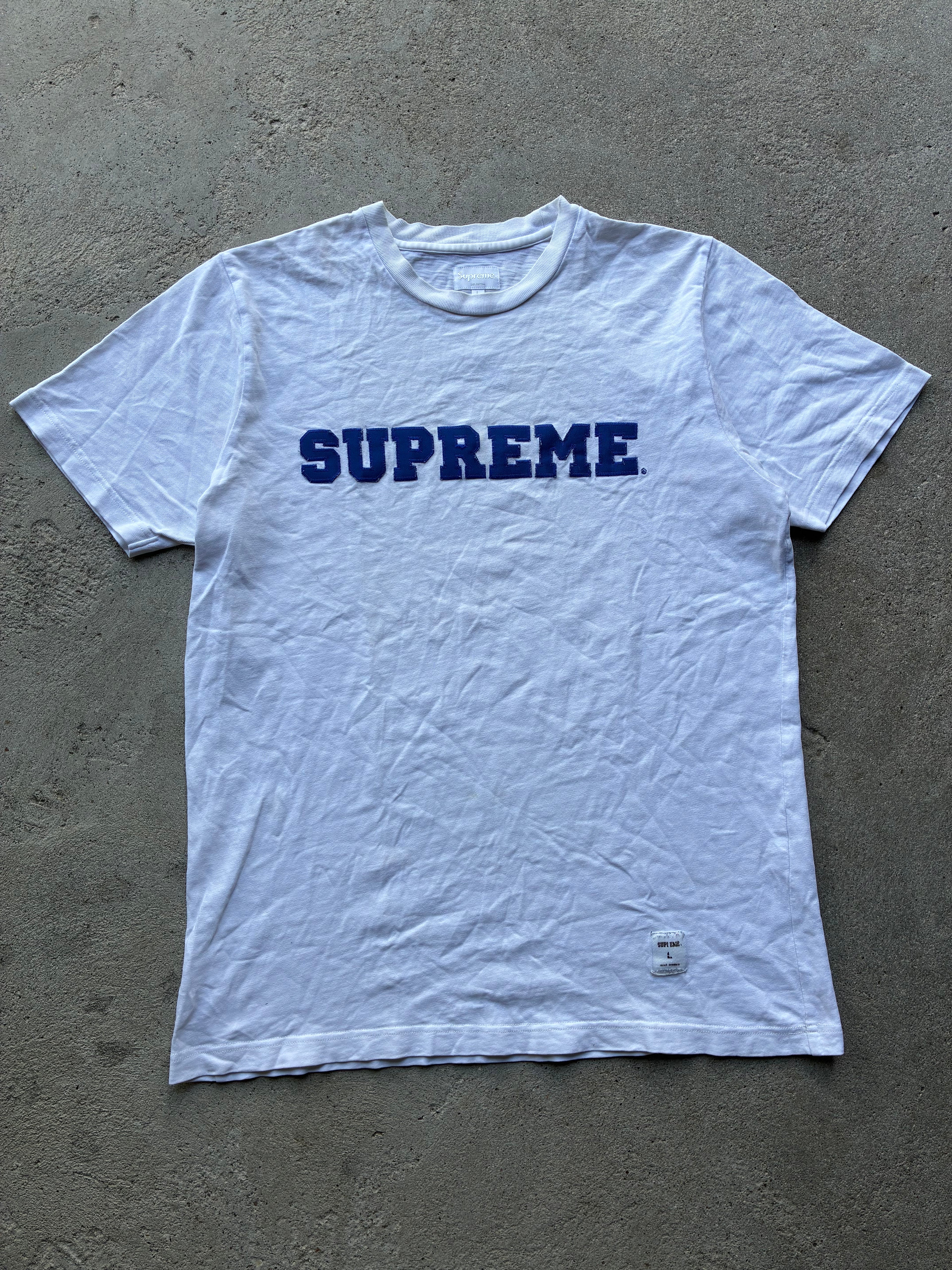 Supreme “COLLEGIATE” Tee (L)