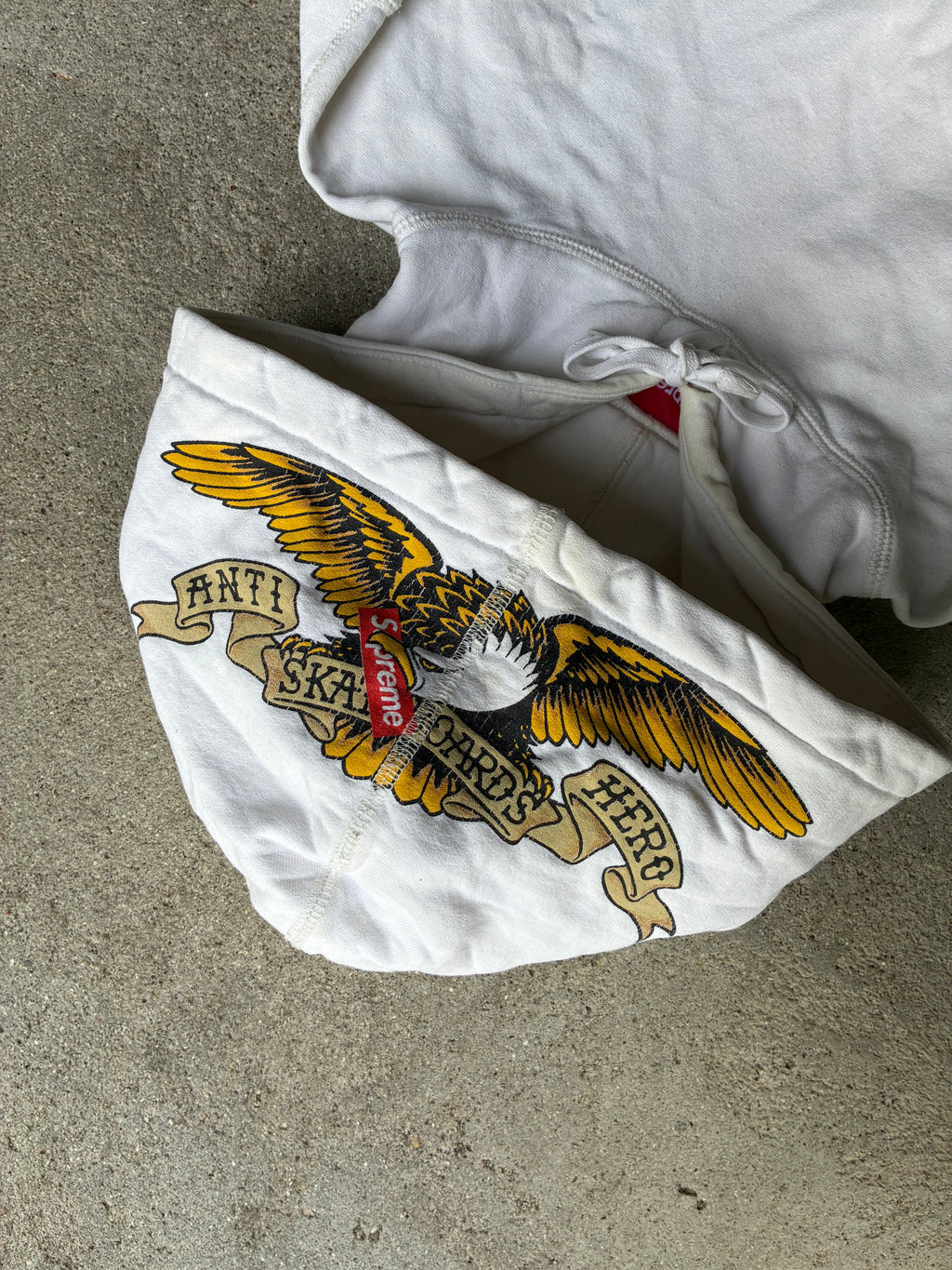 Supreme x Antihero “EAGLE” Hoodie (X-Large-Large)