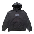 Supreme box logo “FW23 black” hoodie (M)