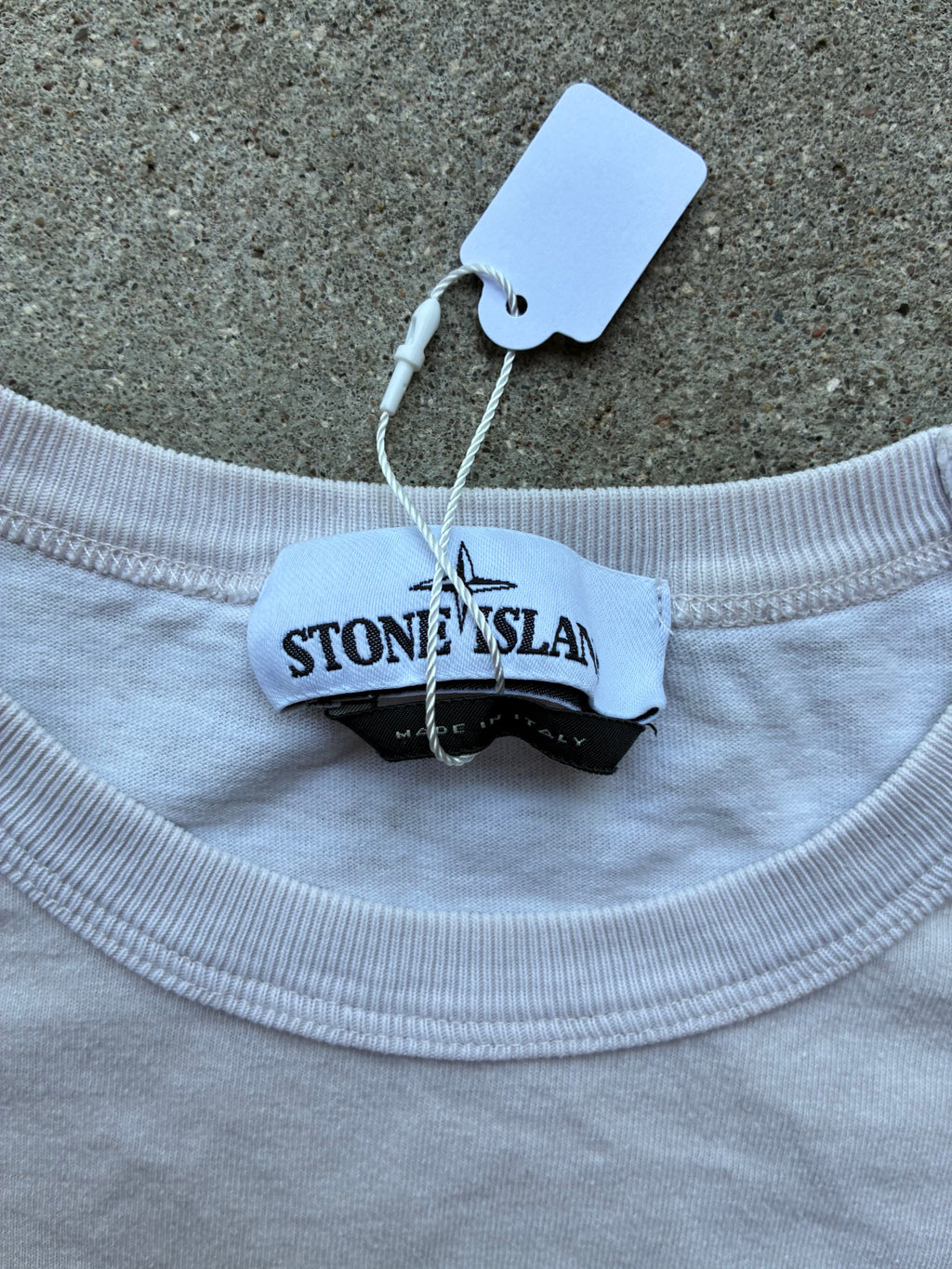 Stone Island “STRIPED MARINA” Tee (M)