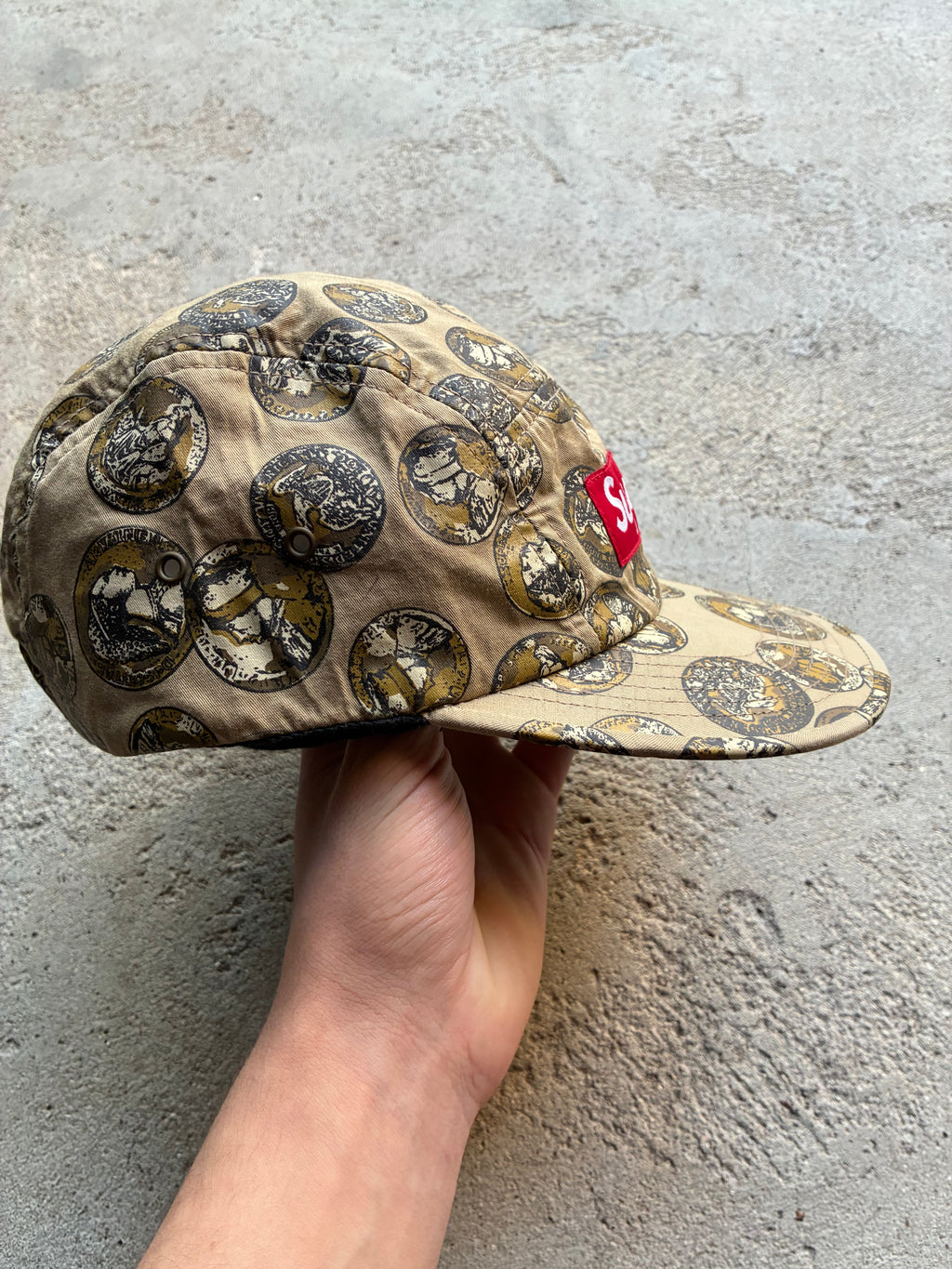 Supreme “COINS SS14” Camp Cap (Adjustable)