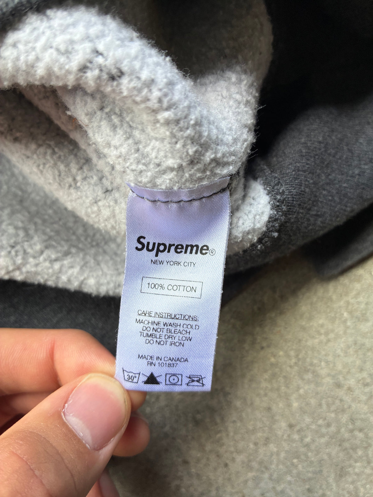 Supreme “CIRCLE LOGO FW13” Crewneck (M)