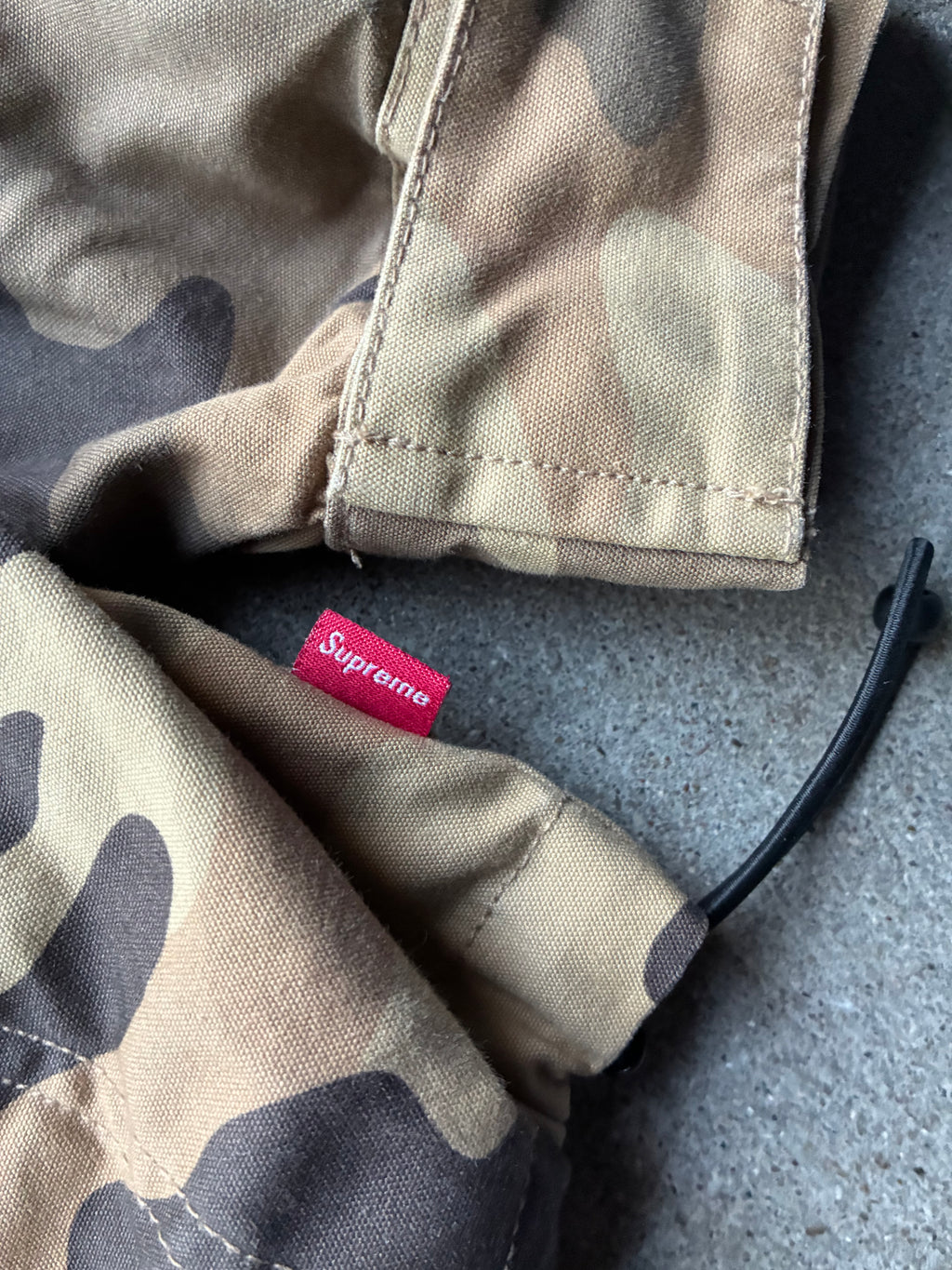Supreme “CAMO COTTON FIELD” Jacket (M)
