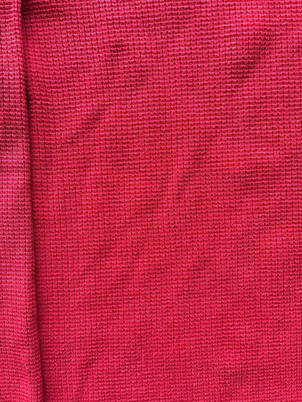 Supreme “HOODED WAFFLE RINGER FW17” Hoodie (L)