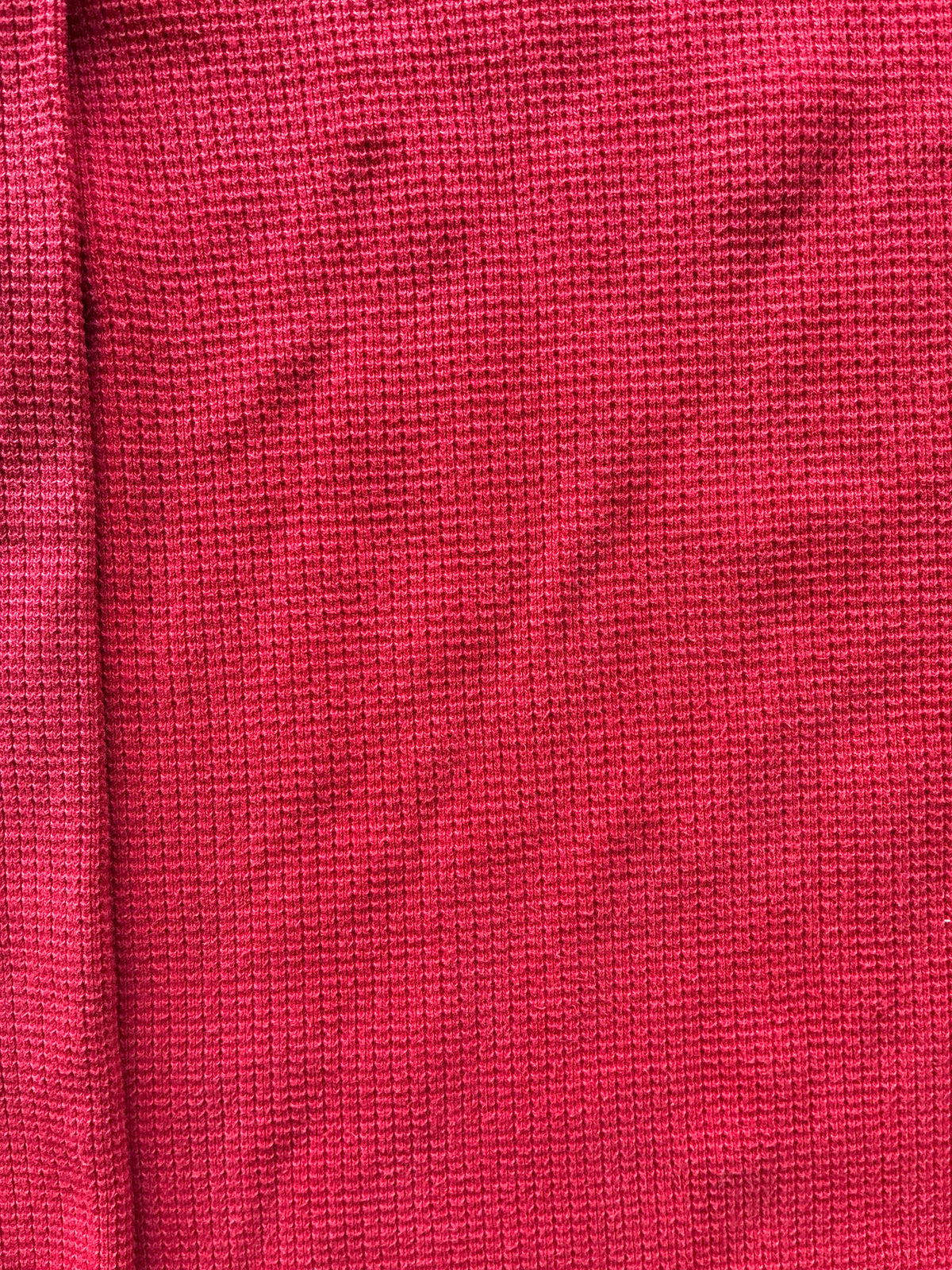 Supreme “HOODED WAFFLE RINGER FW17” Hoodie (L)