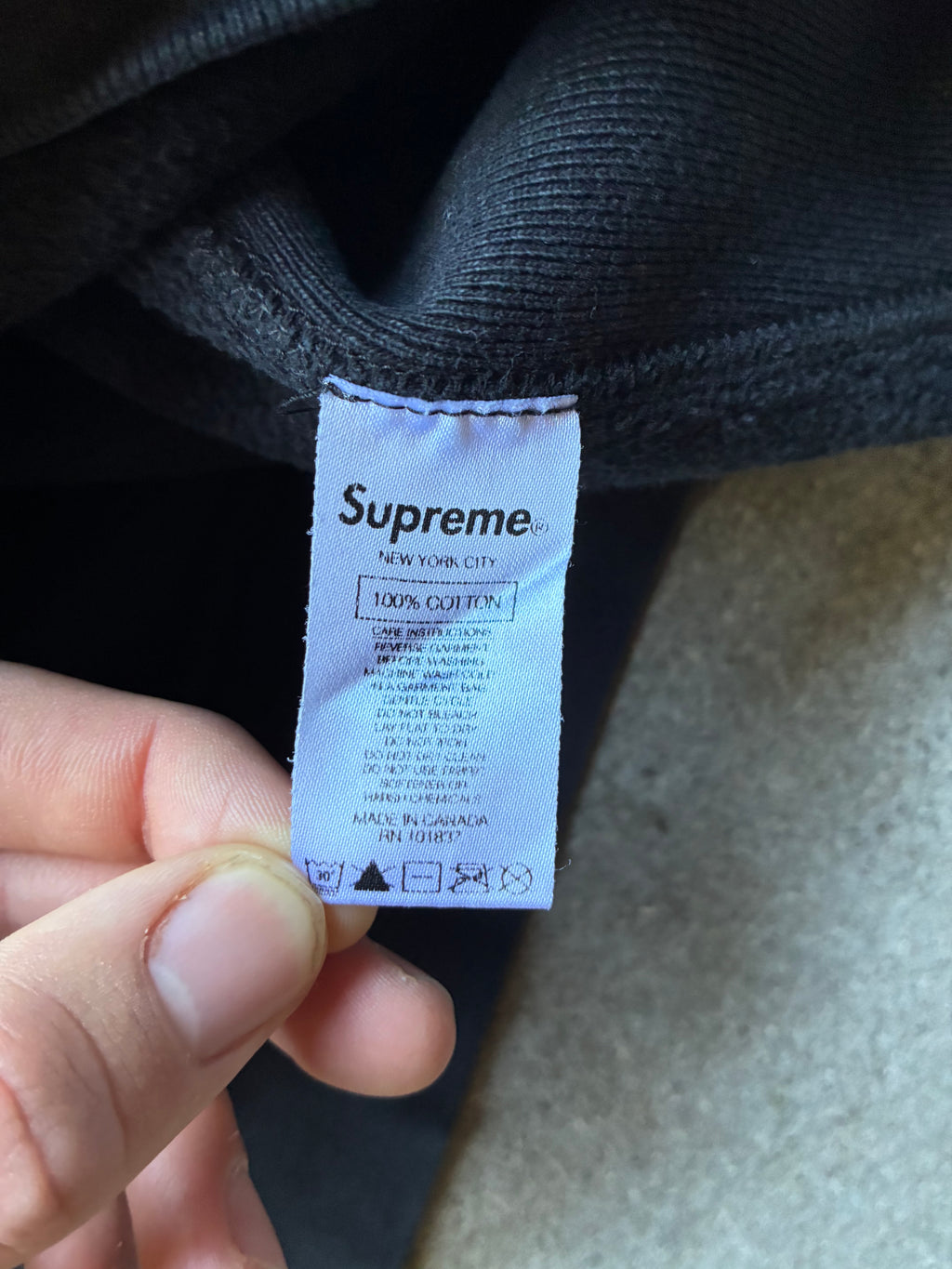 Supreme “S LOGO” Hoodie (M)