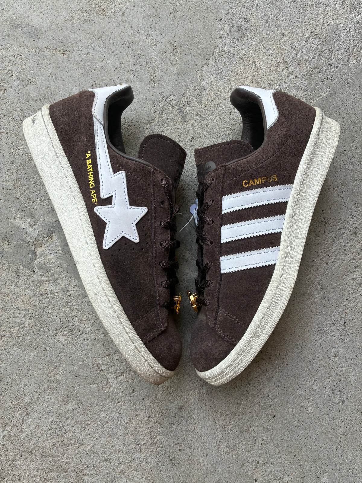 Adidas campus x Bape “30TH ANNIVERSARY” (40)
