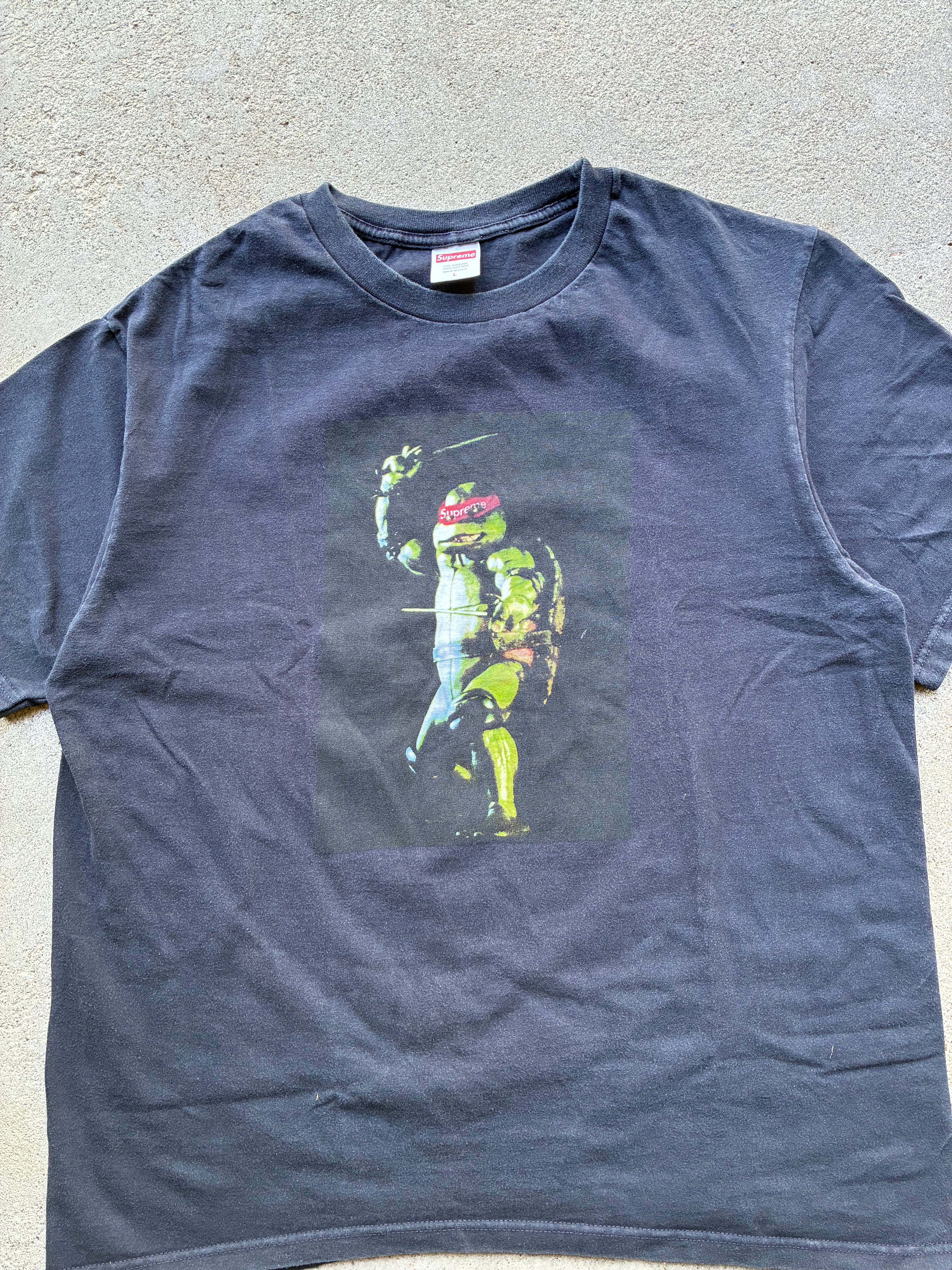 Supreme “RAPHAEL NINJA TURTLES SS21” Tee (L)