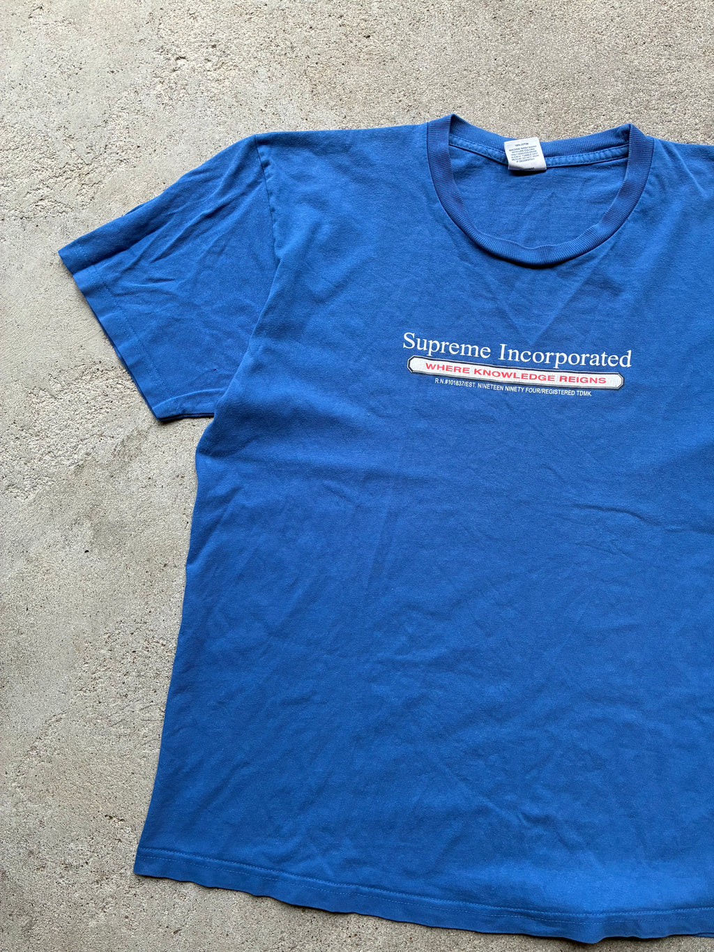 Supreme “INCORPORATED” Tee (M)
