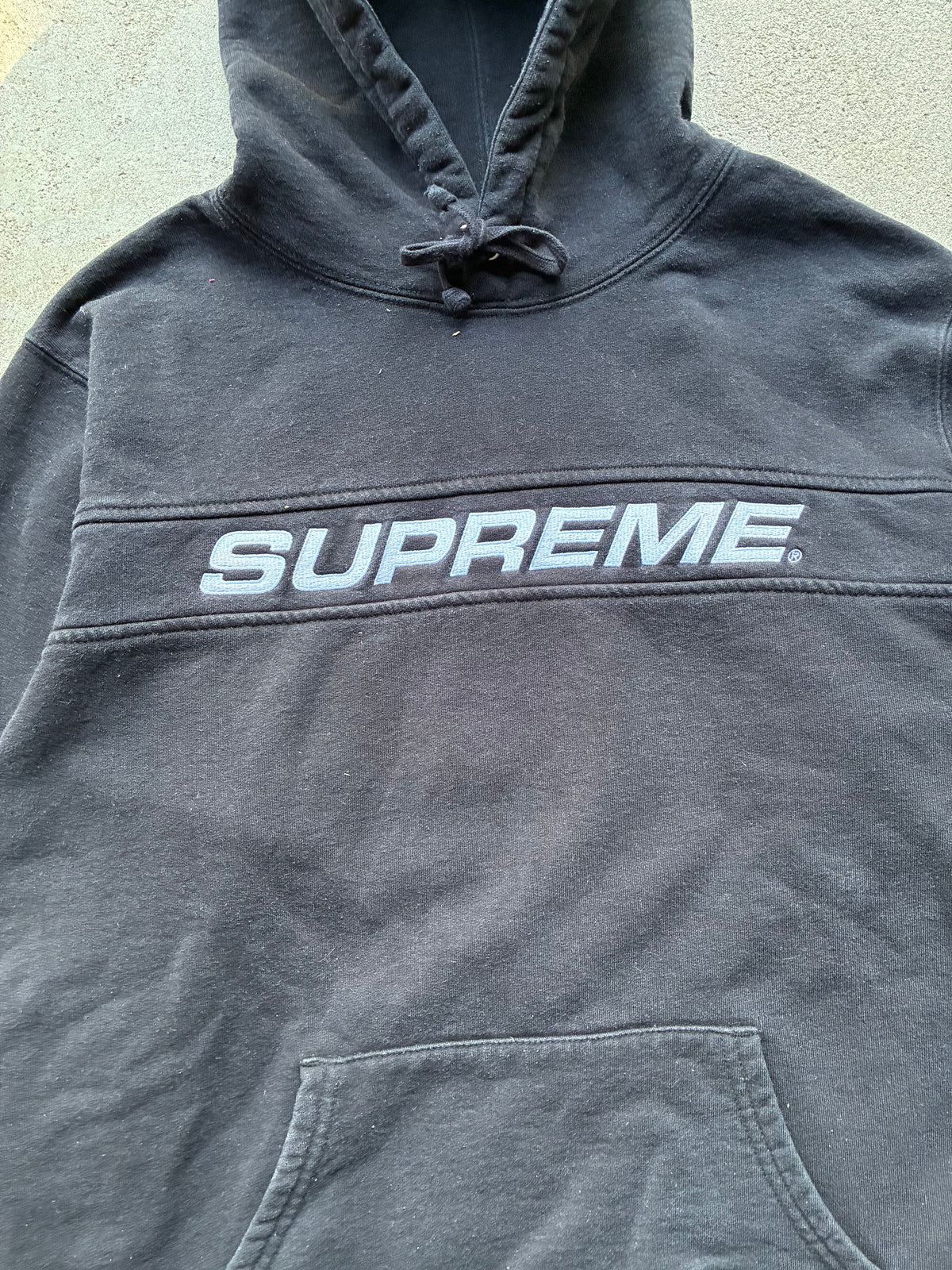 Supreme “FULL STRIPE” Hoodie (L)