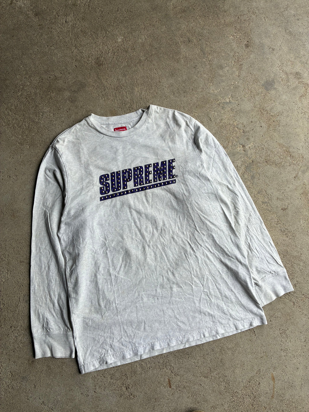 Supreme “STUDDED” Long Sleeve (XL)