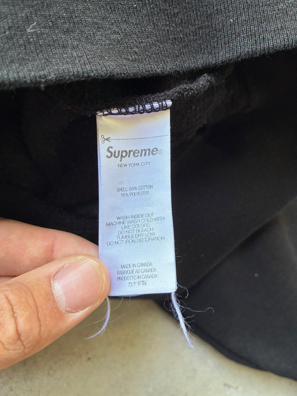 Supreme “ZOO YORK SS25” Hooded Hoodie (M)