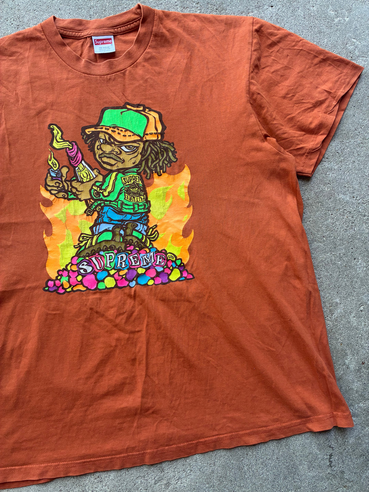 Supreme “MOLOTOV KID” Tee (L)