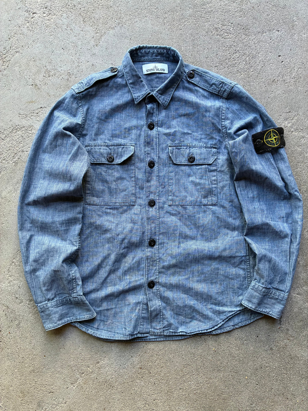 Stone island overshirt (M)