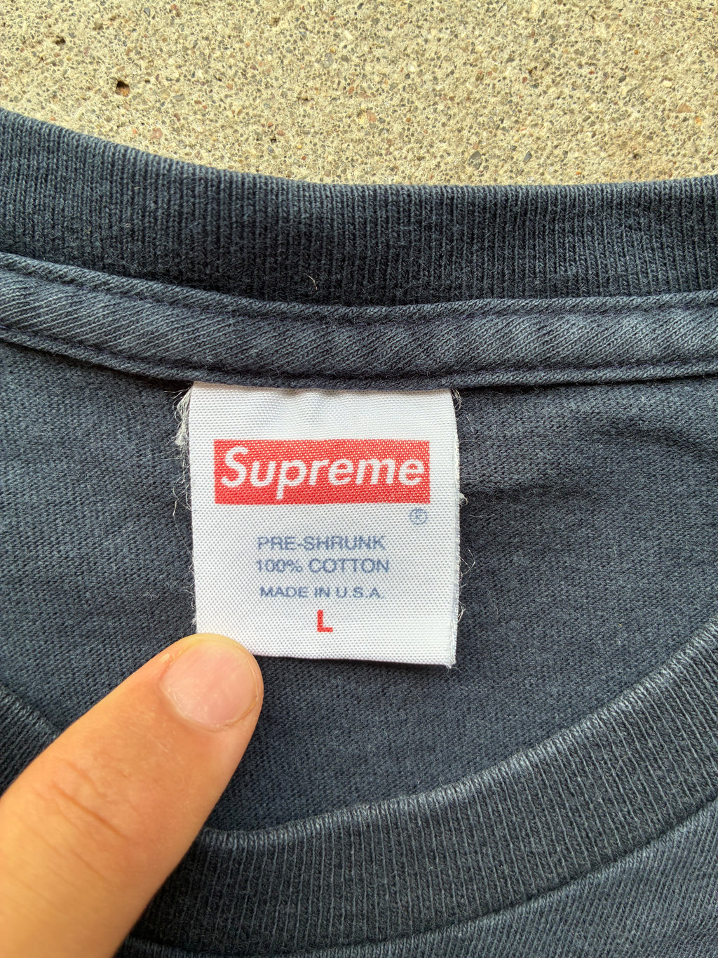 Supreme “THEY FUCK YOU UP” Tee (L)