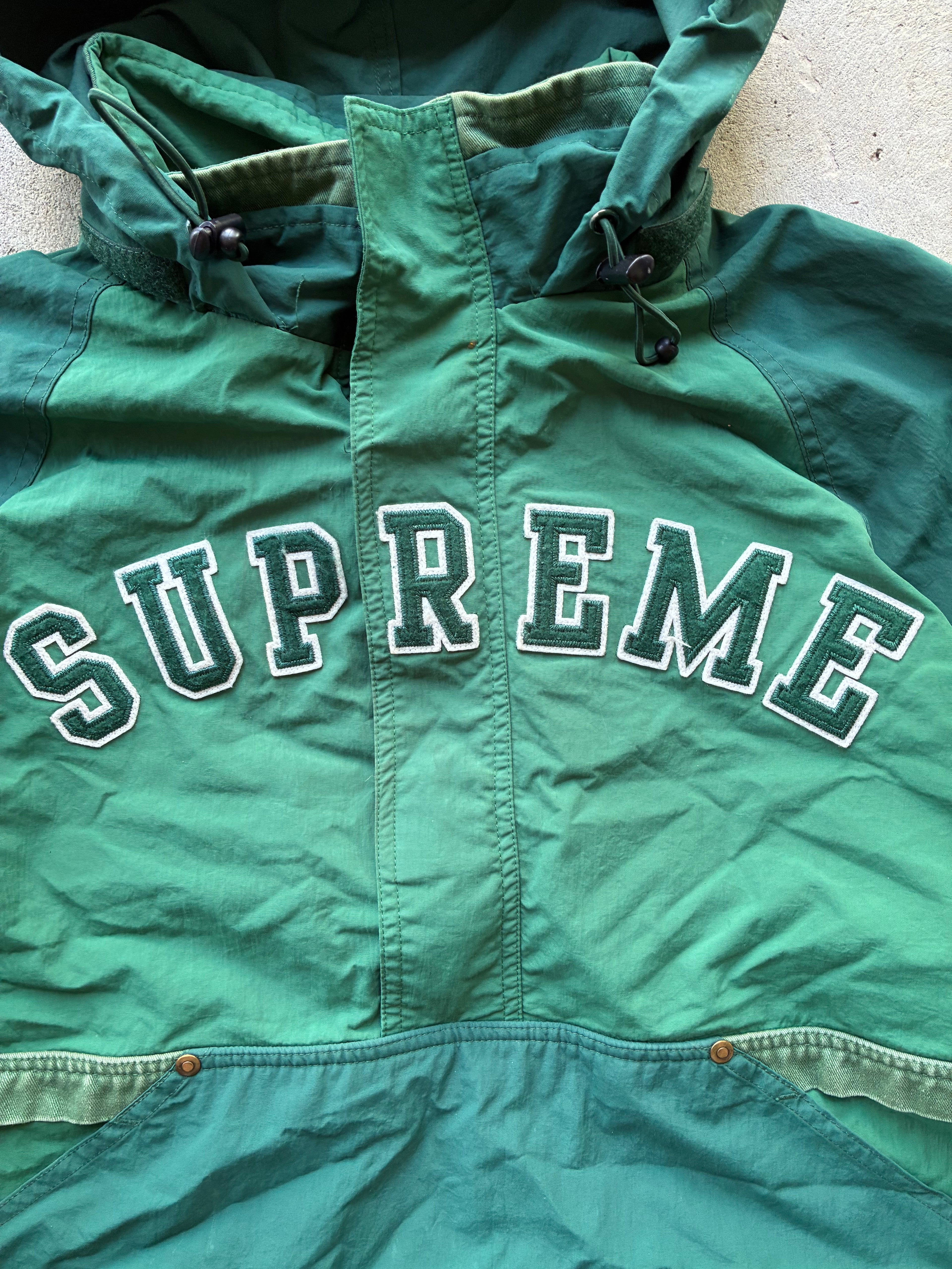 Supreme “COURT HALF ZIP PULLOVER SS18” Jakke (M)