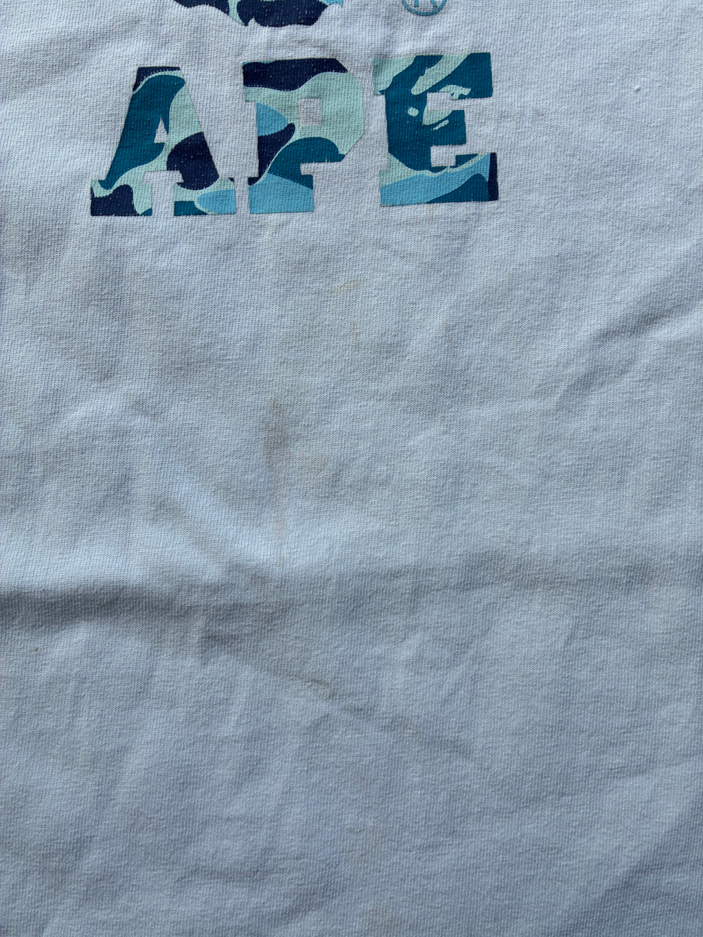 Camo Bape Tee (L)