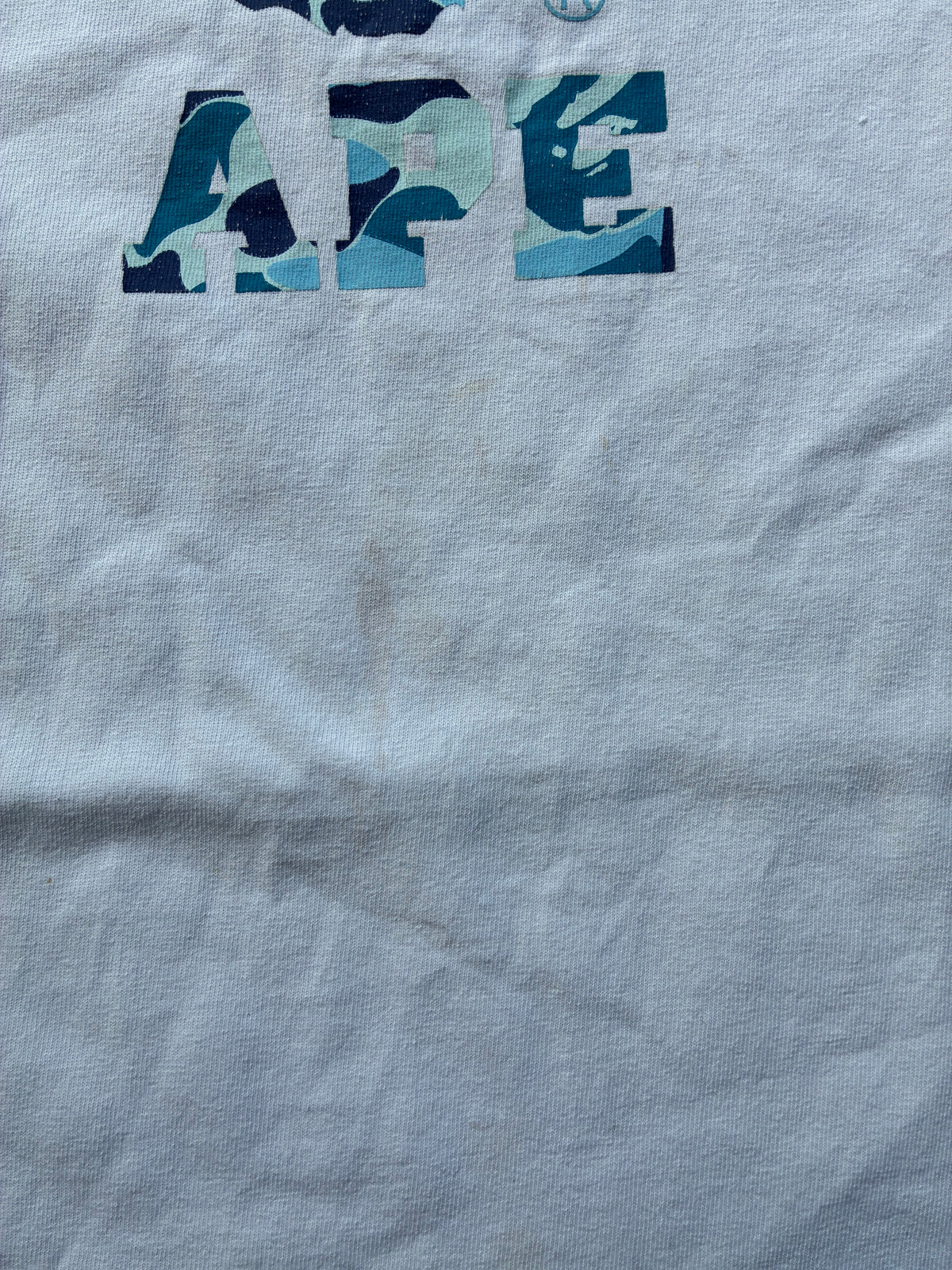 Camo Bape Tee (L)