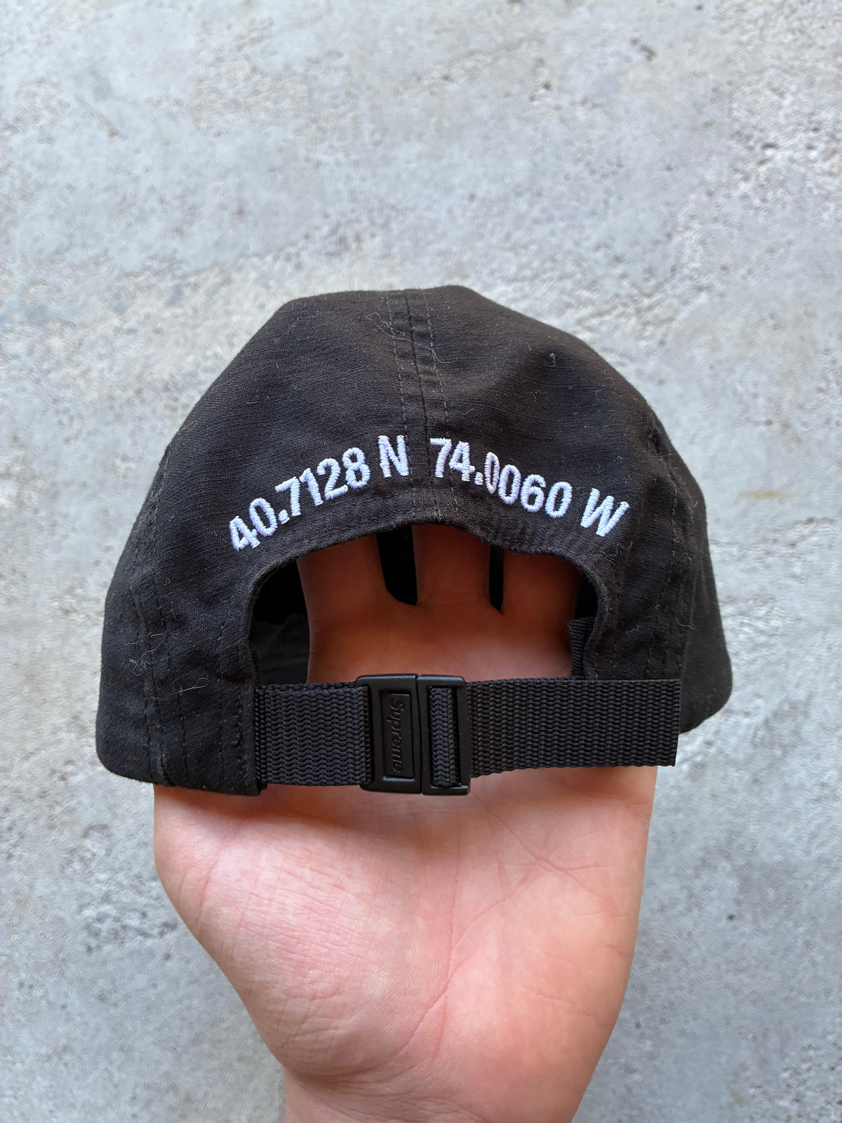 Supreme “MILITARY” Camp Cap (Adjustable)