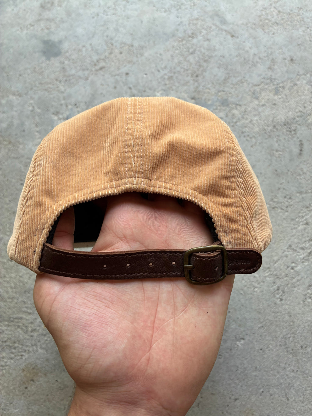 Supreme “CORDUROY” Camp Cap (Adjustable)