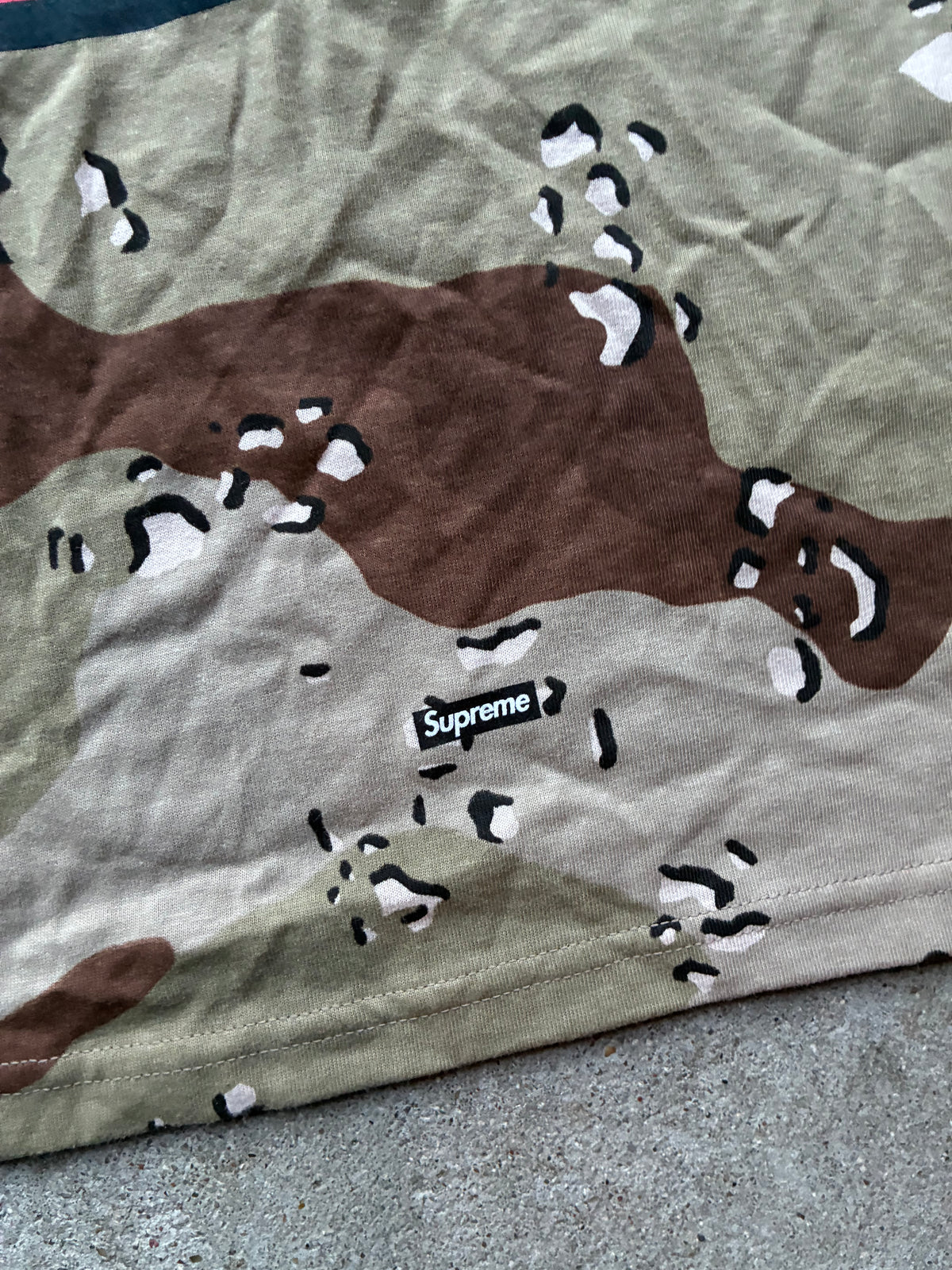 supreme “MIKE KELLEY CHOCLATE CHIP CAMO” Tee (M)