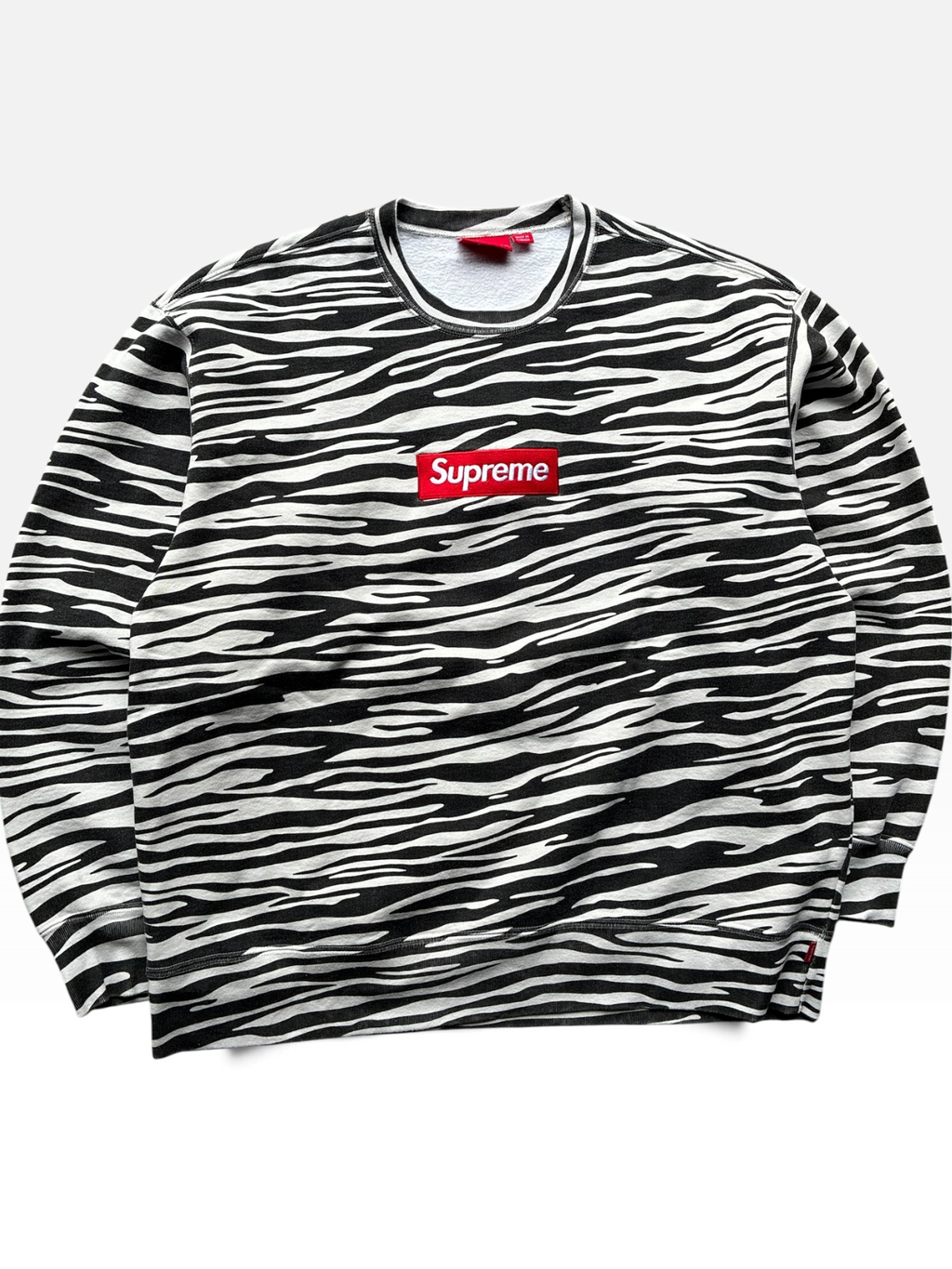 Supreme “FW22 ZEBRA” Crewneck (XL)